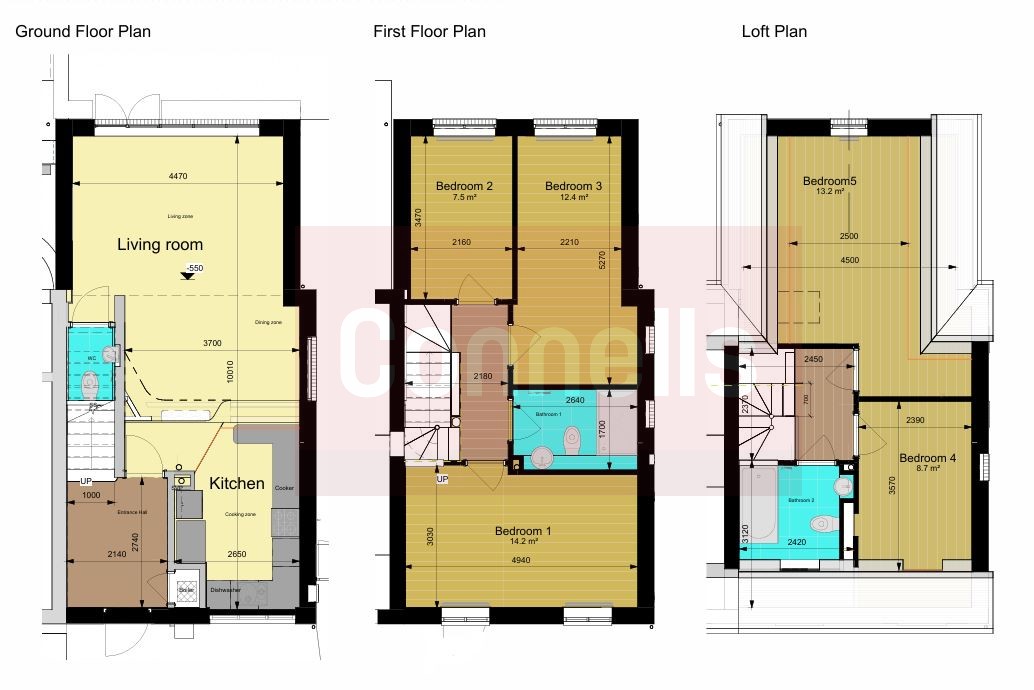Bellevue, 34, St. Annes Road, Colchester floorplan