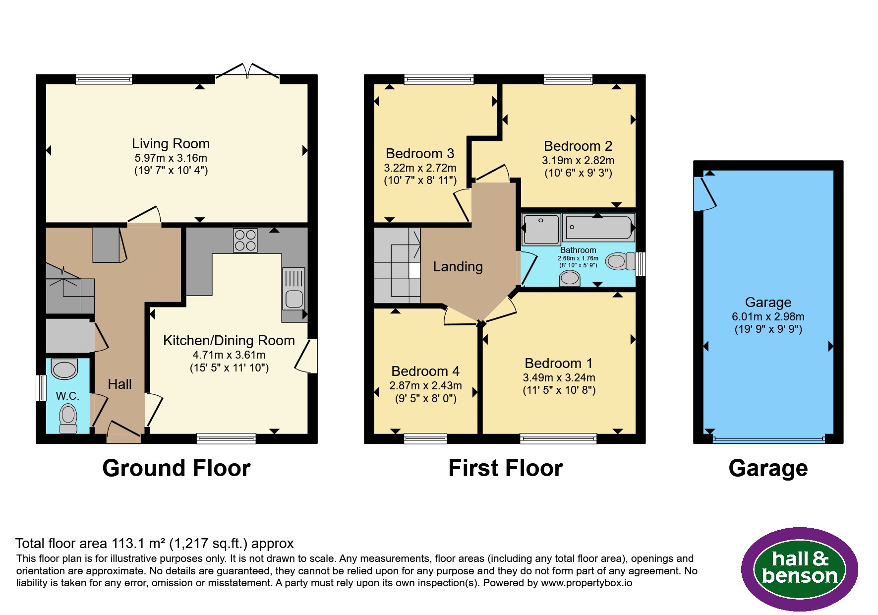 26, Kidsley Close, Ilkeston floorplan