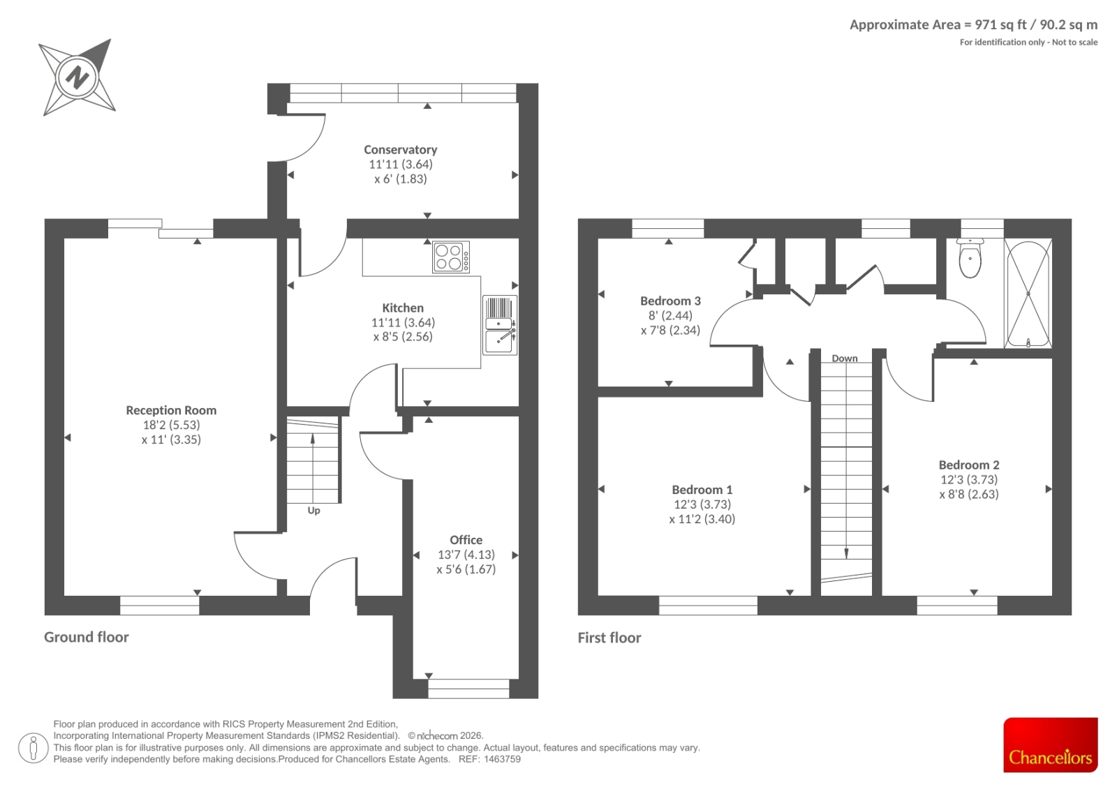 47, Pegasus Road, Oxford floorplan