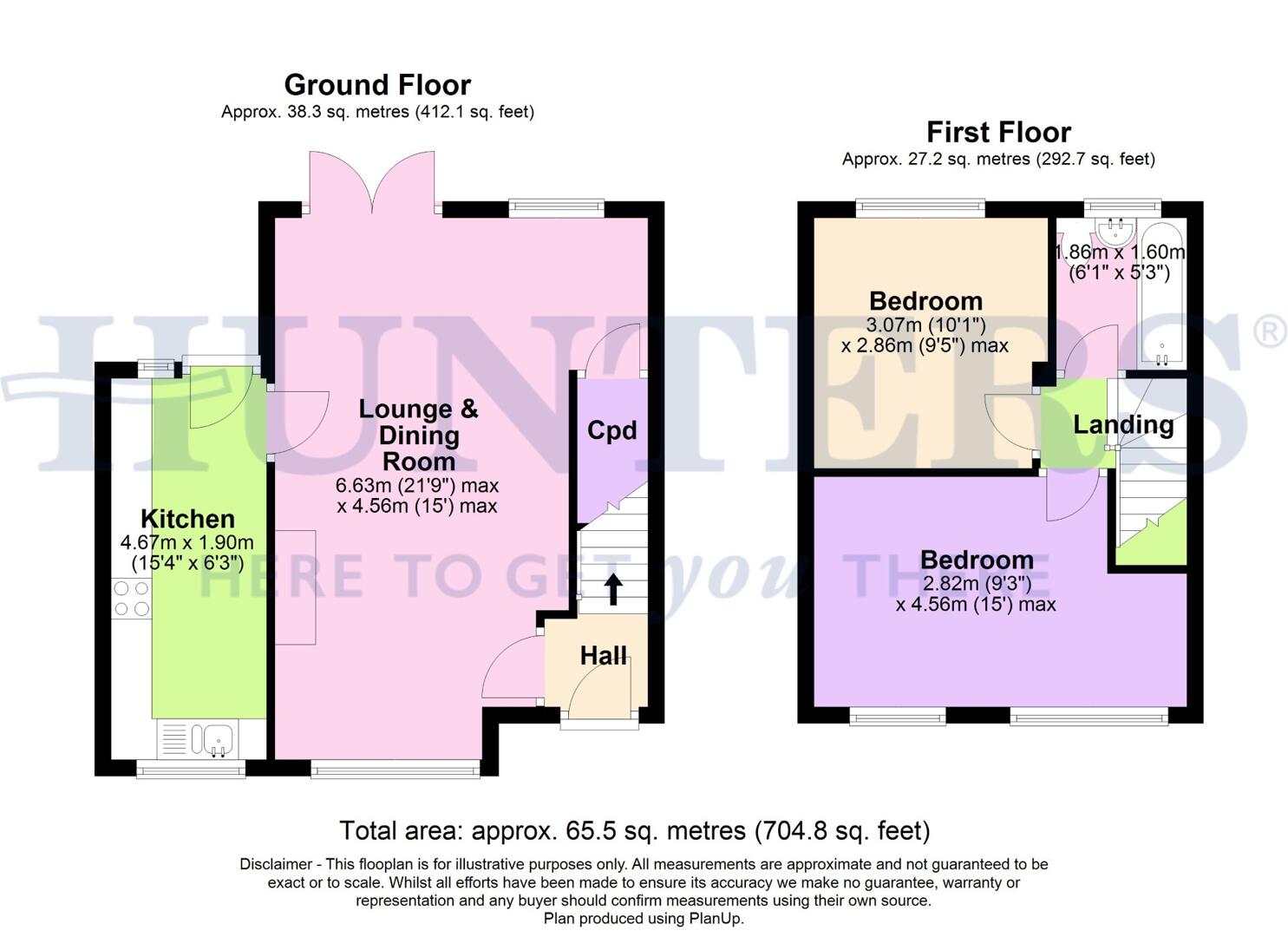 21, Brierley Drive, Alkrington floorplan