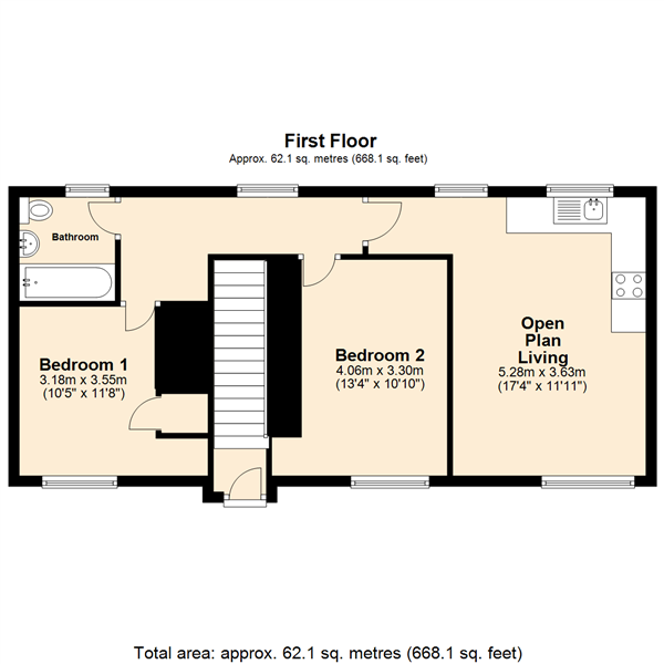 Captains Parade, Captains Parade floorplan