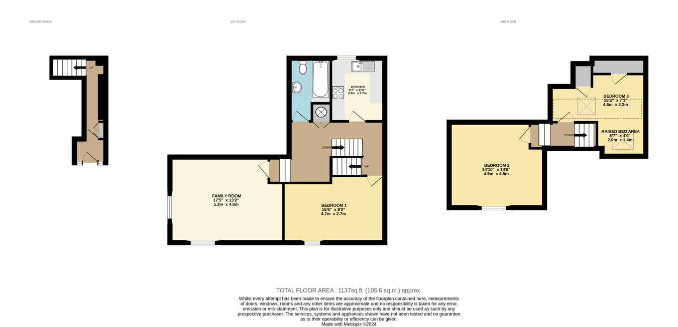 The Lookout, Cross Street, Windermere floorplan
