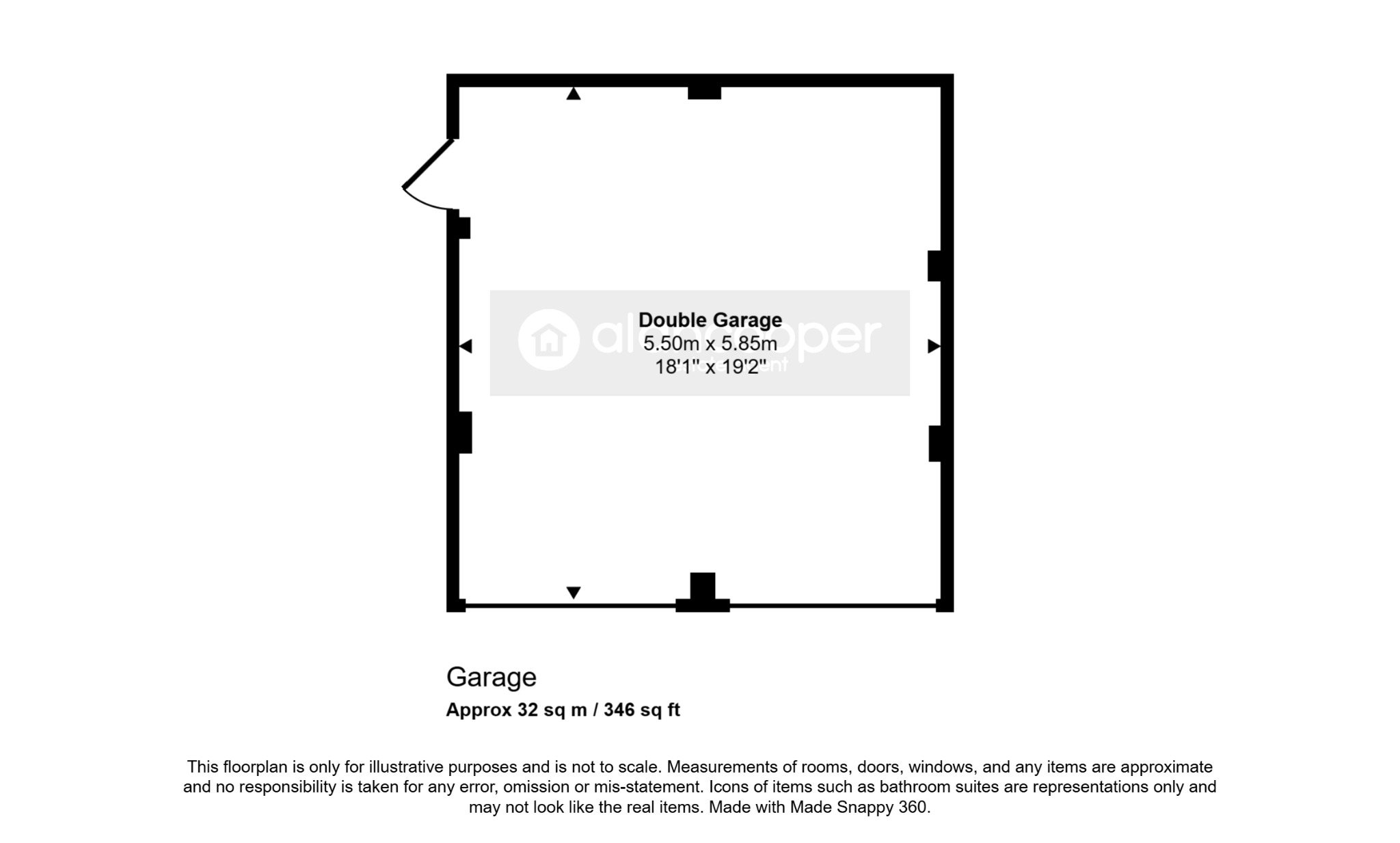 1 Pastures Reach, Nuneaton, Warwickshire floorplan