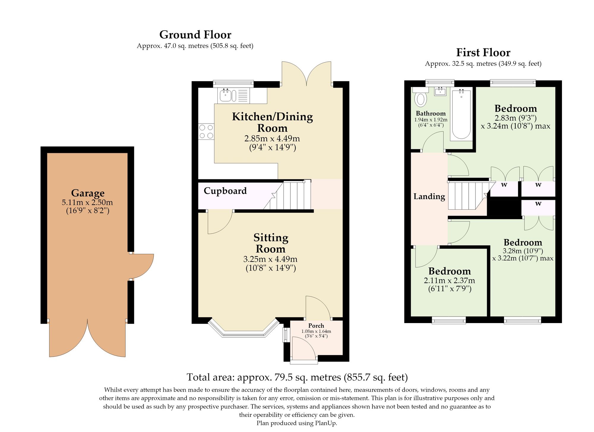 17 Haycroft, Great Yarmouth floorplan