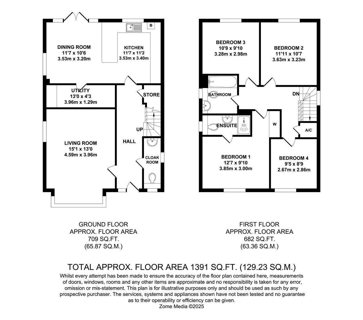 The Hurricane, Blenheim Green, Kings Hill floorplan