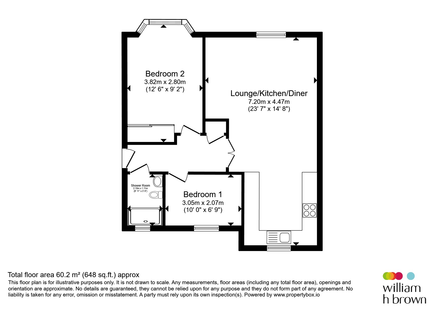 11, Yorkes Mews, Ware floorplan