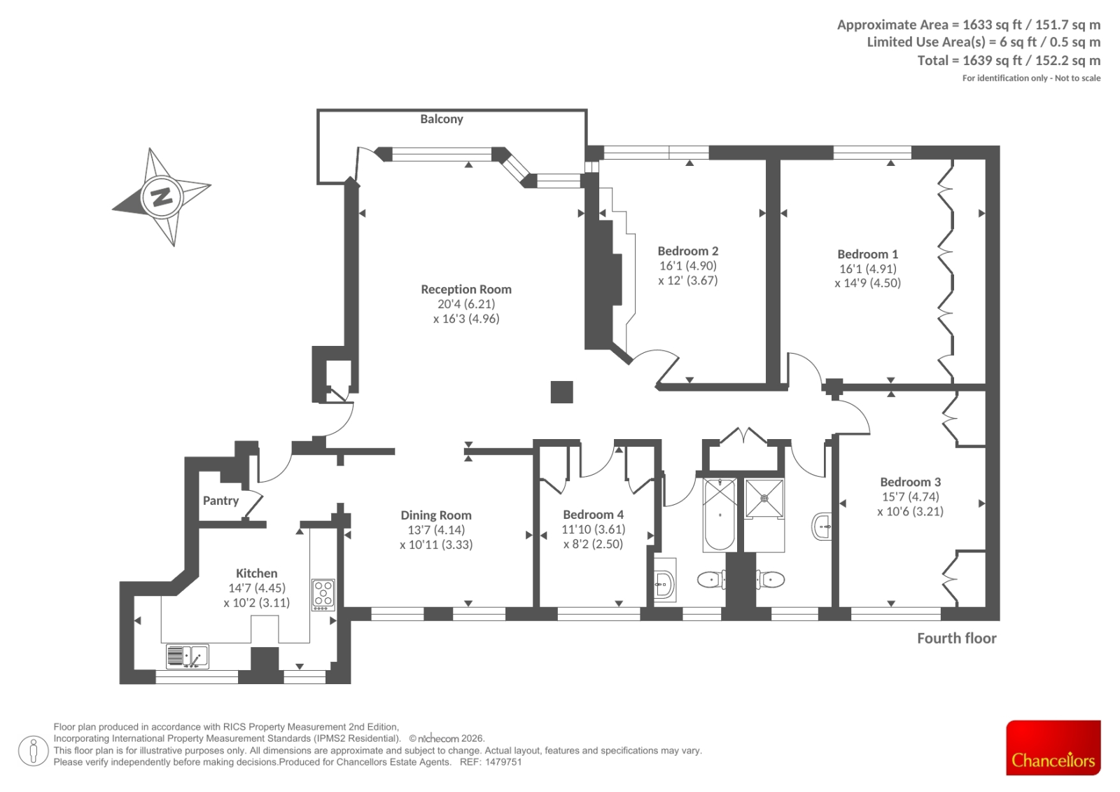 Flat 9a-9b Bentinck Close,, Prince Albert Road, London floorplan
