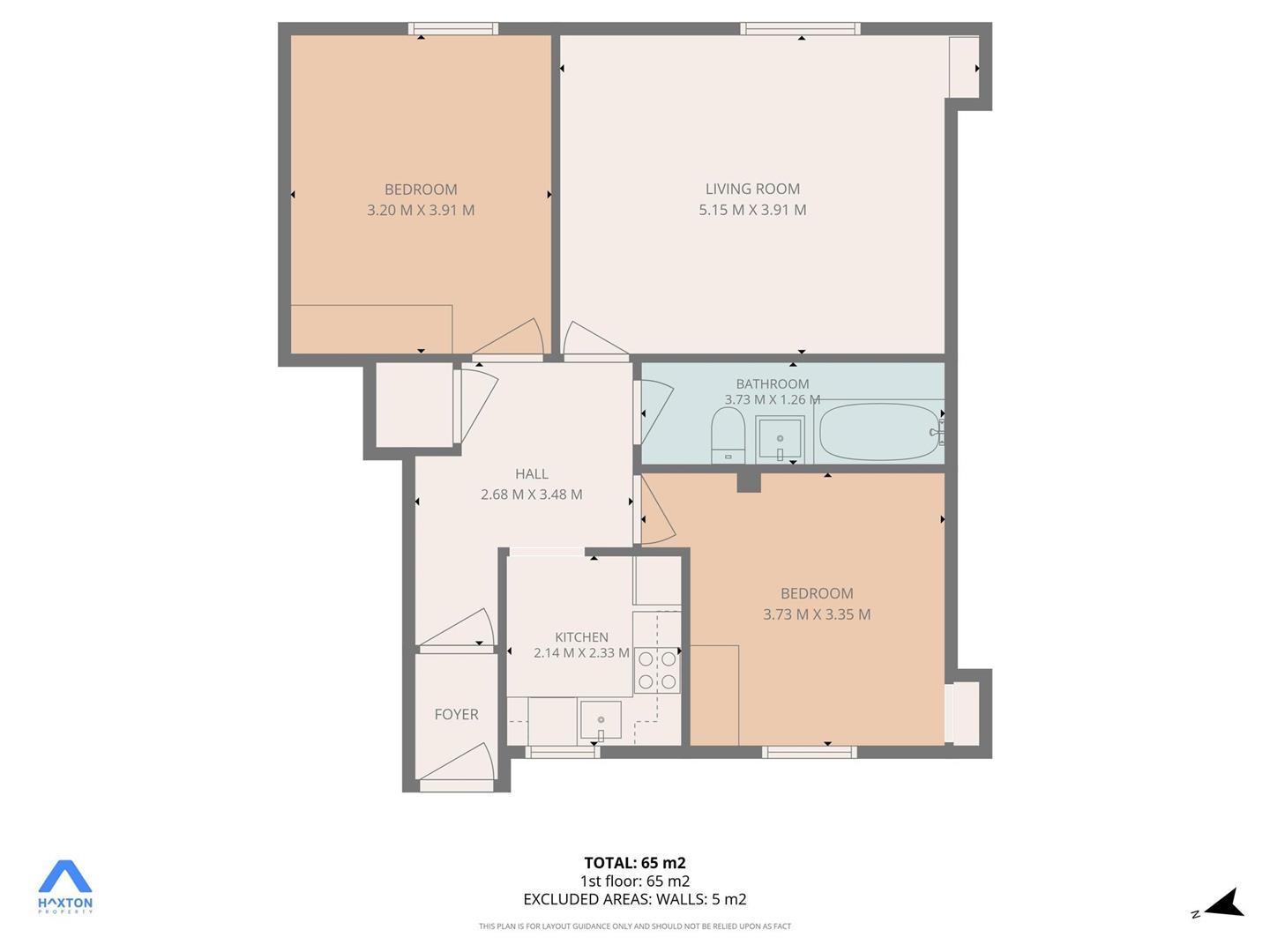 Dunavon, 56, Union Street, Alexandria floorplan