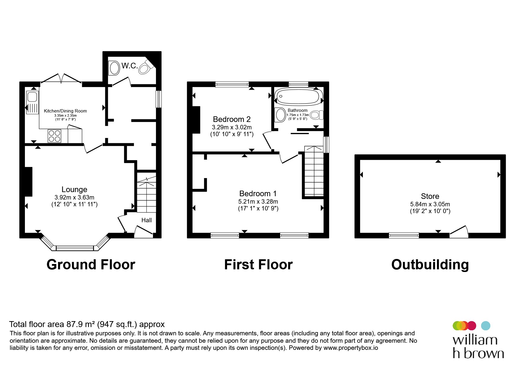 74, Low Grange Road, Rotherham floorplan
