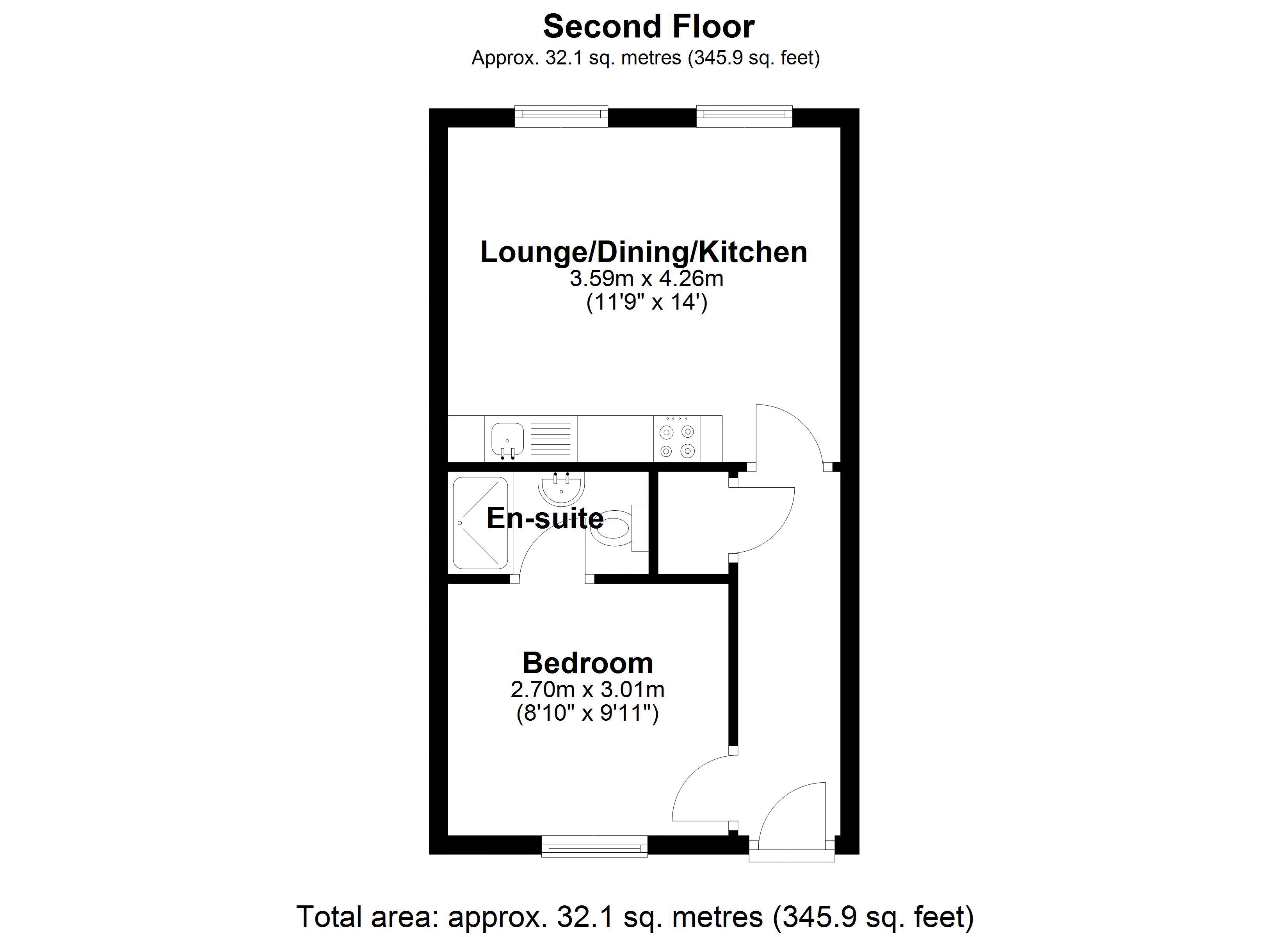 12, Ten Tree Croft, Telford floorplan