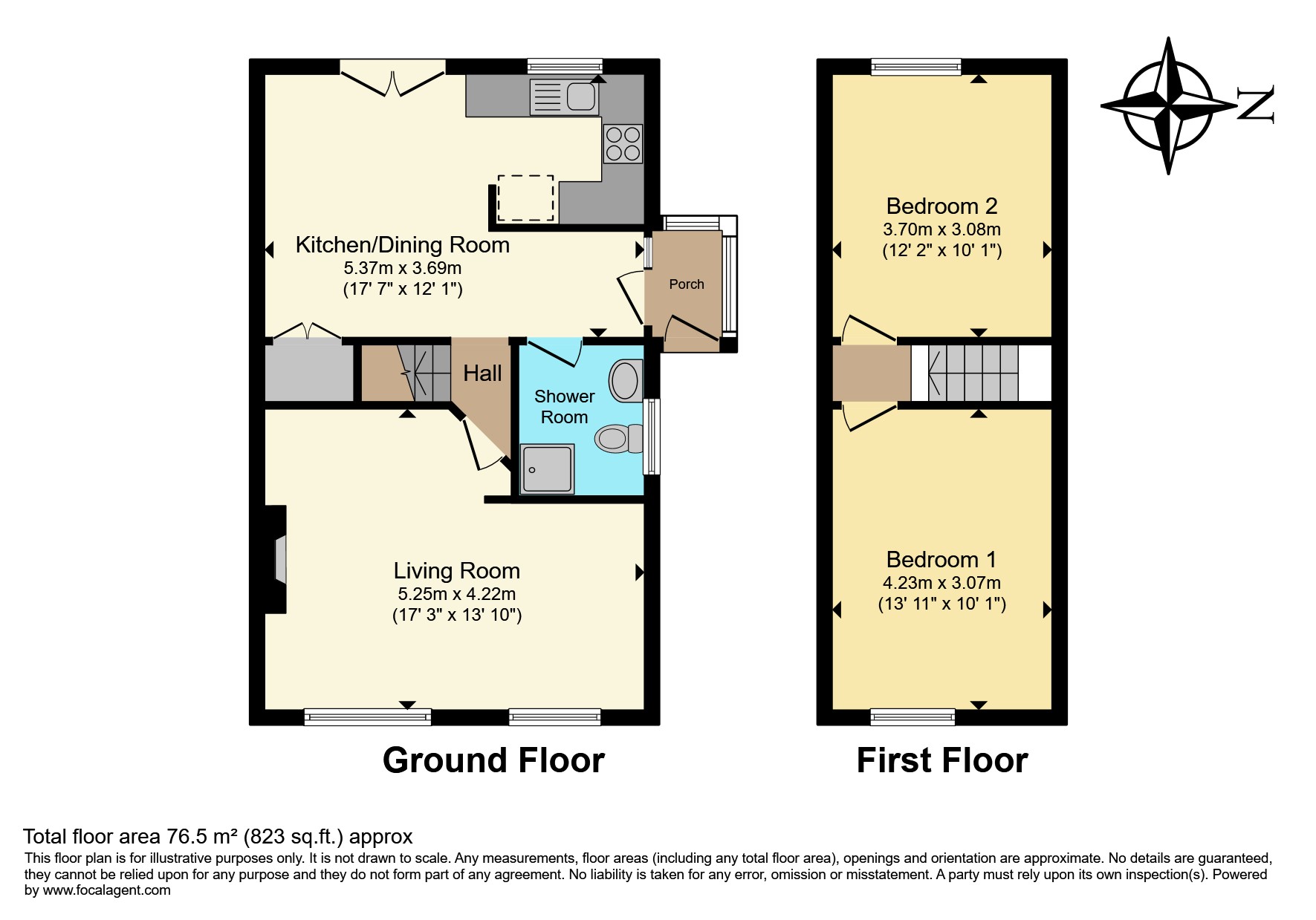 29, Banks Crescent, Huddersfield floorplan