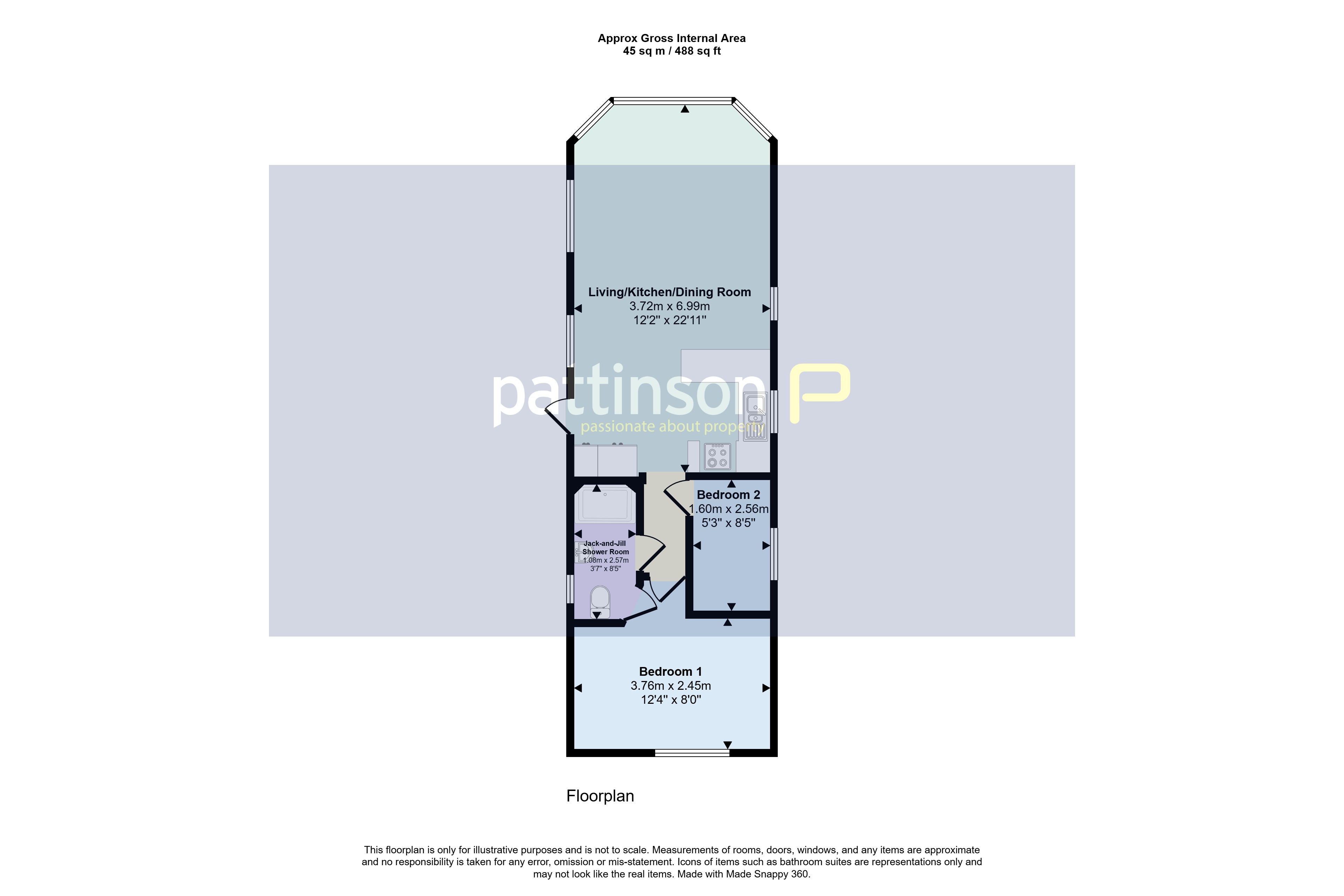Danbury - 37 Heathergate Boutique Holiday Park, Lowgate, Hexham floorplan