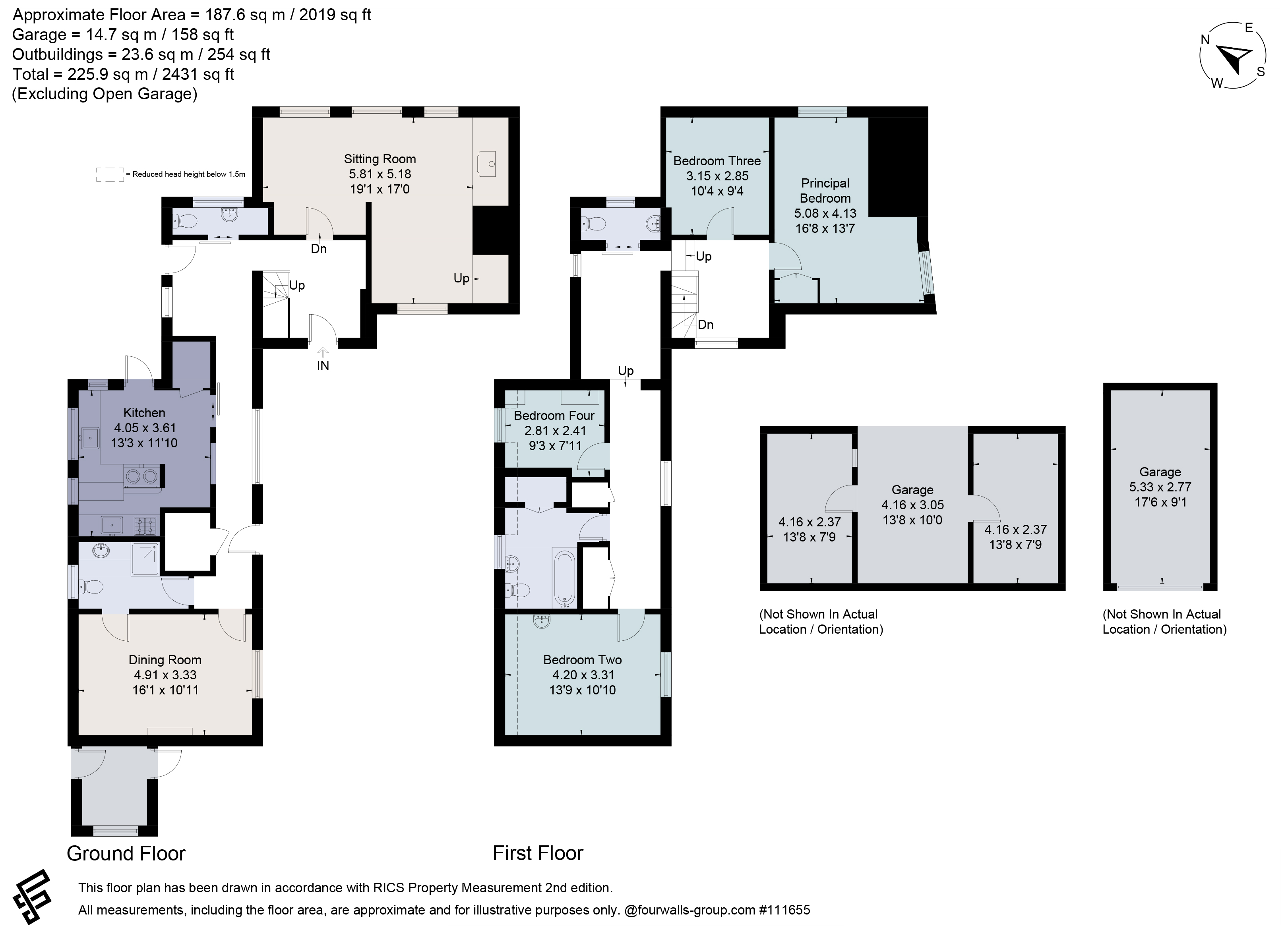 Bagganley Cottage,, Main Street, Broadway floorplan