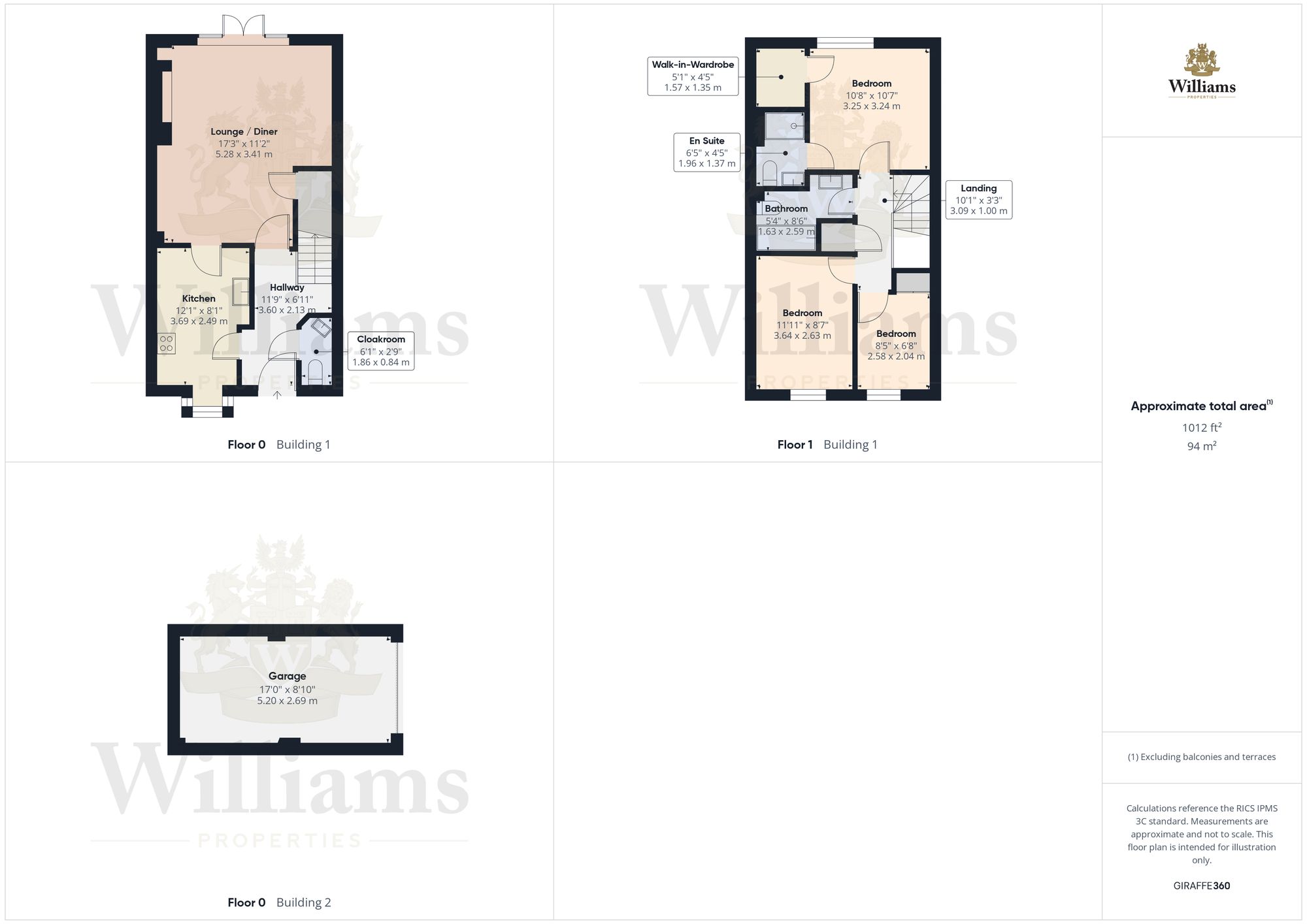 3 Red Kite View, Buckingham floorplan