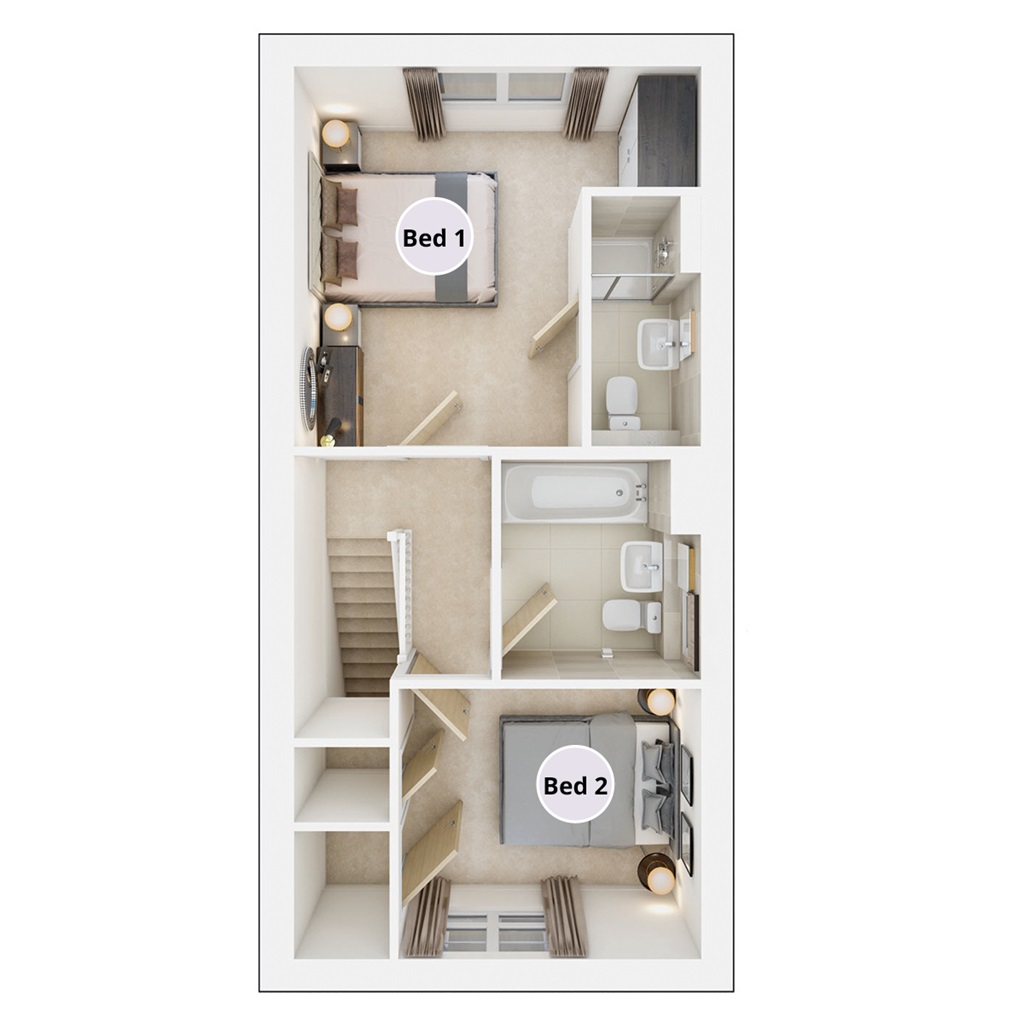 The Beaford - Plot 205, St Augustines Place, Sweechbridge Road, Herne Bay floorplan