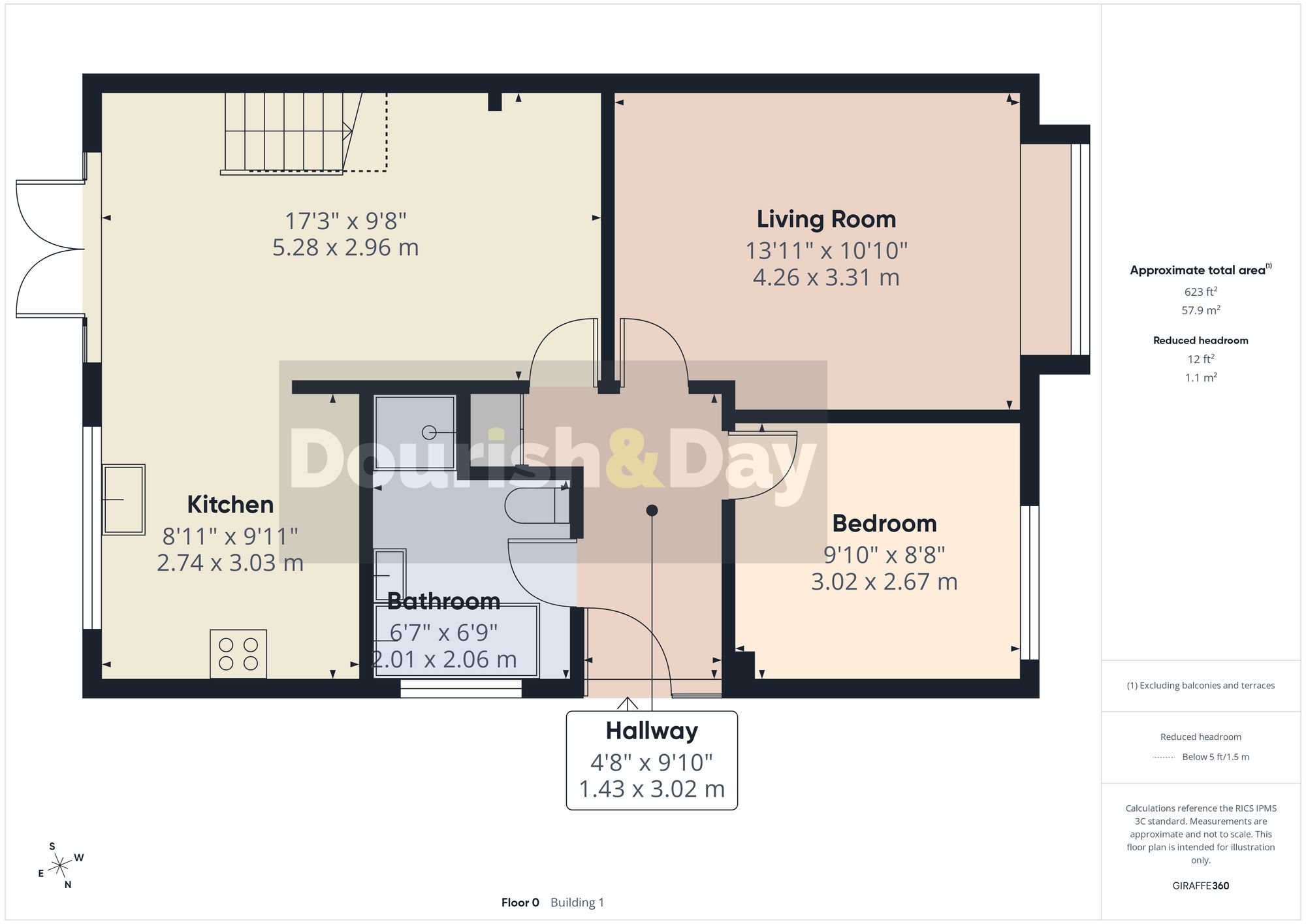 6 Colwich Crescent, Stafford floorplan