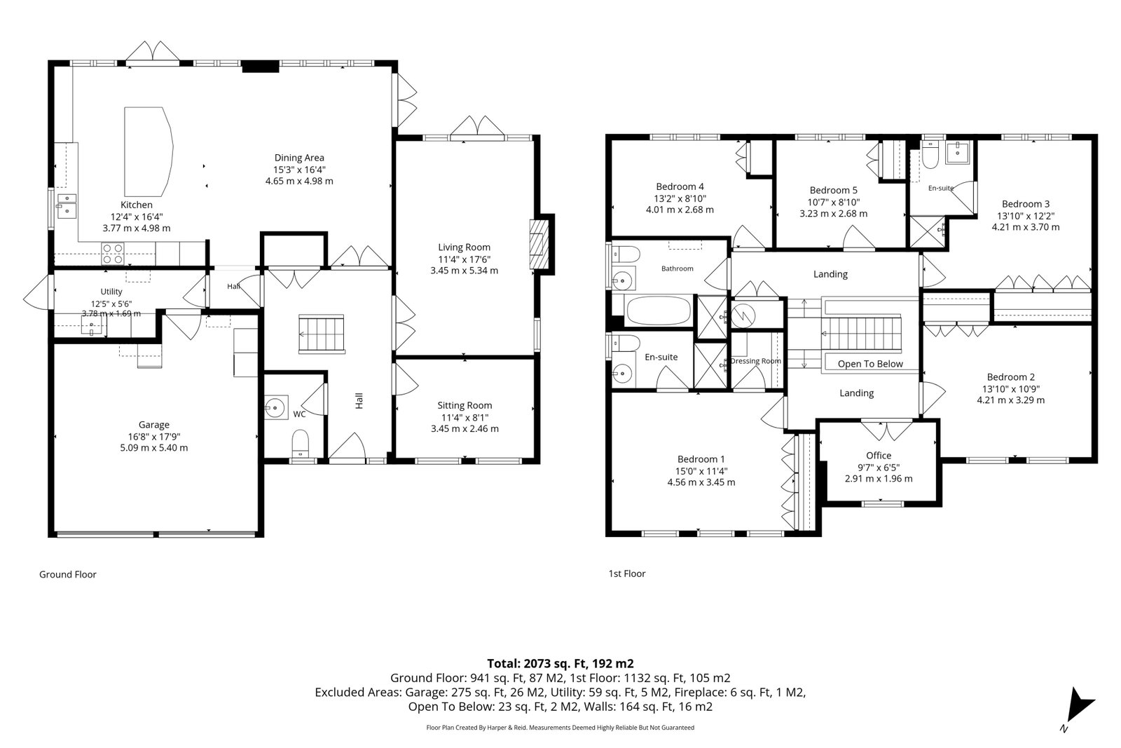 1, Baler Close, Daventry floorplan