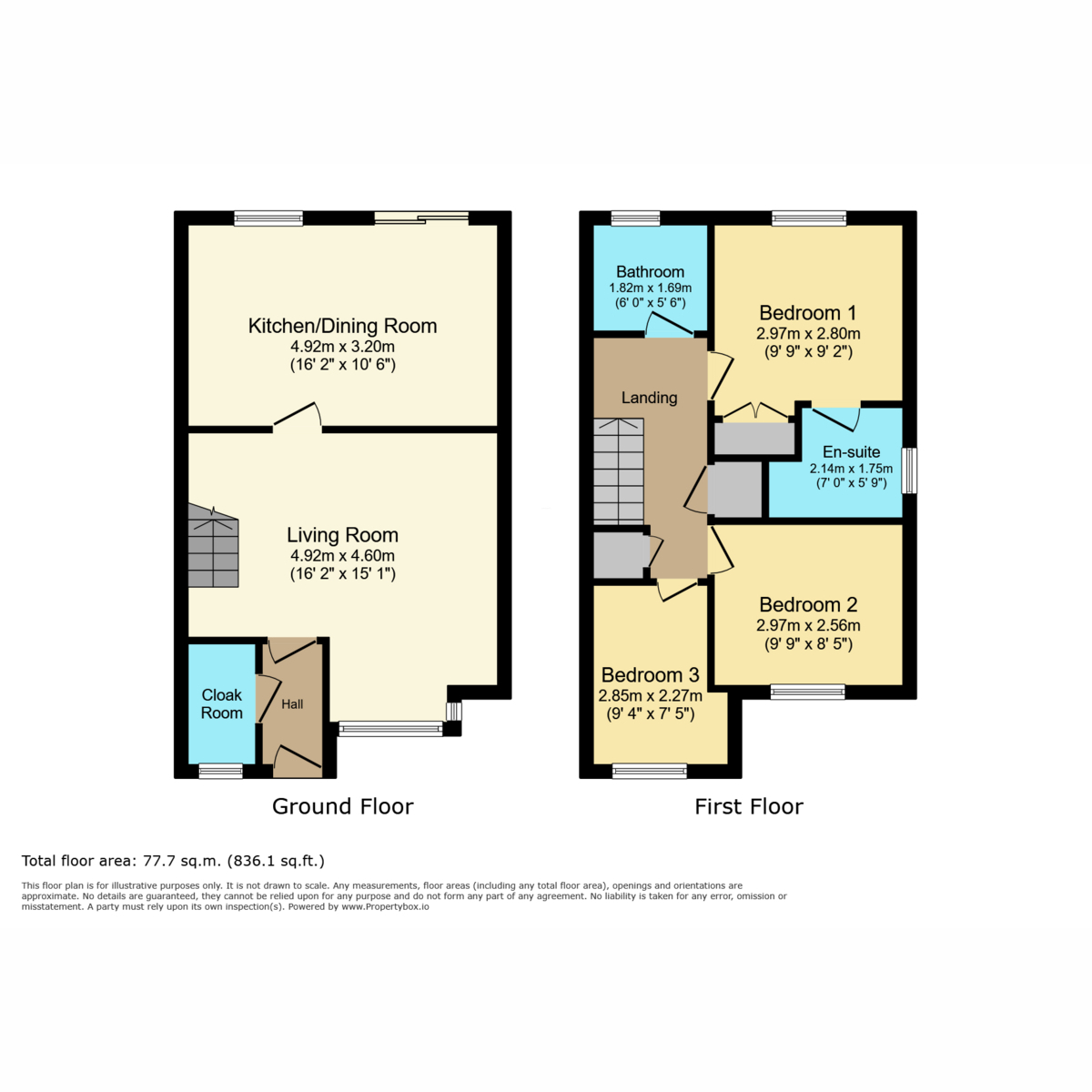 70, Barth Close, Corby floorplan