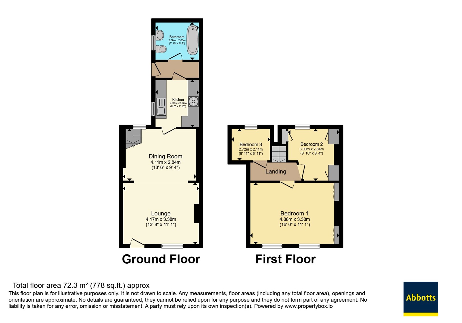 13, Guanock Terrace, Norfolk floorplan