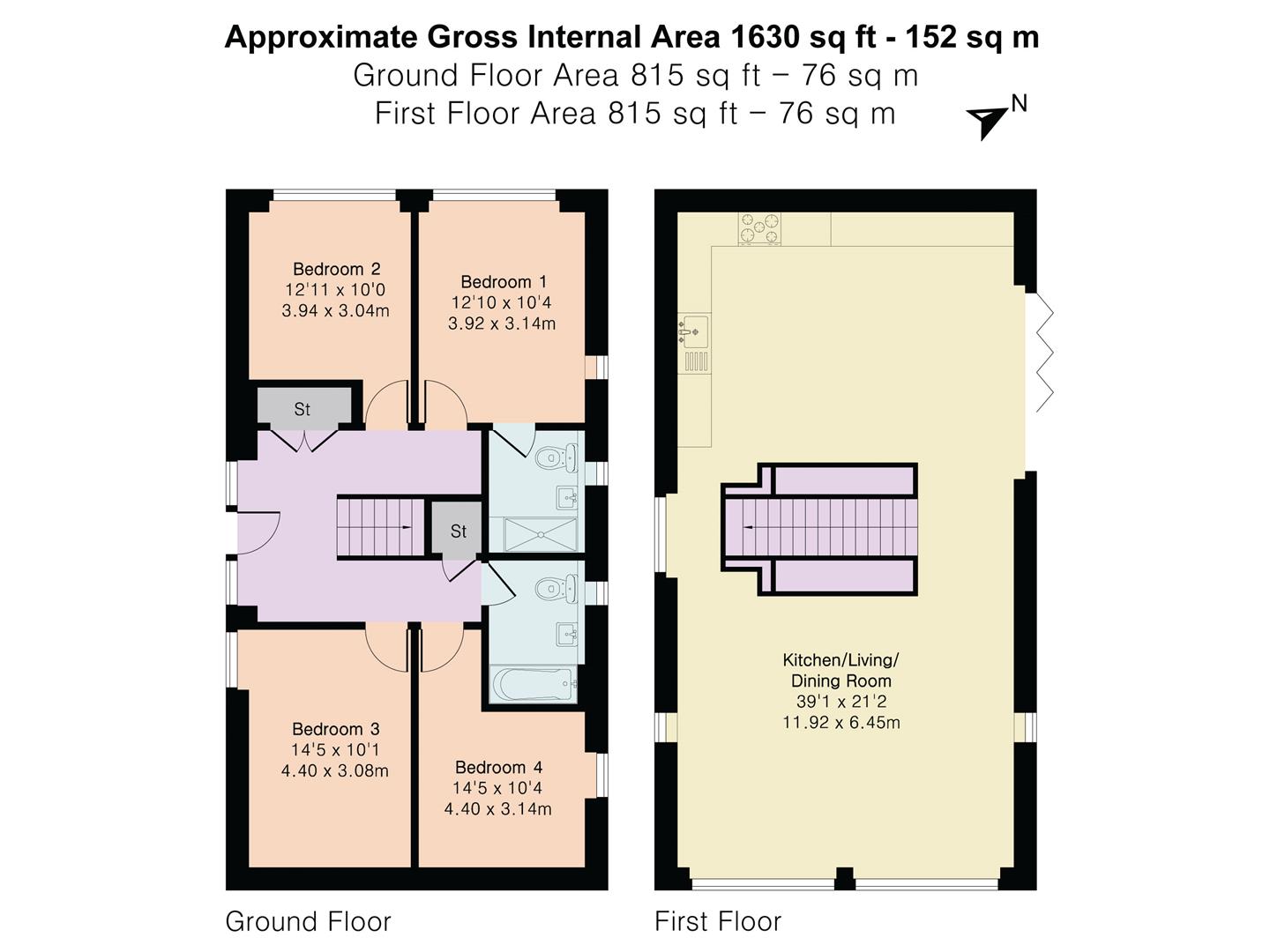 9, Beachdown, Kingsbridge floorplan