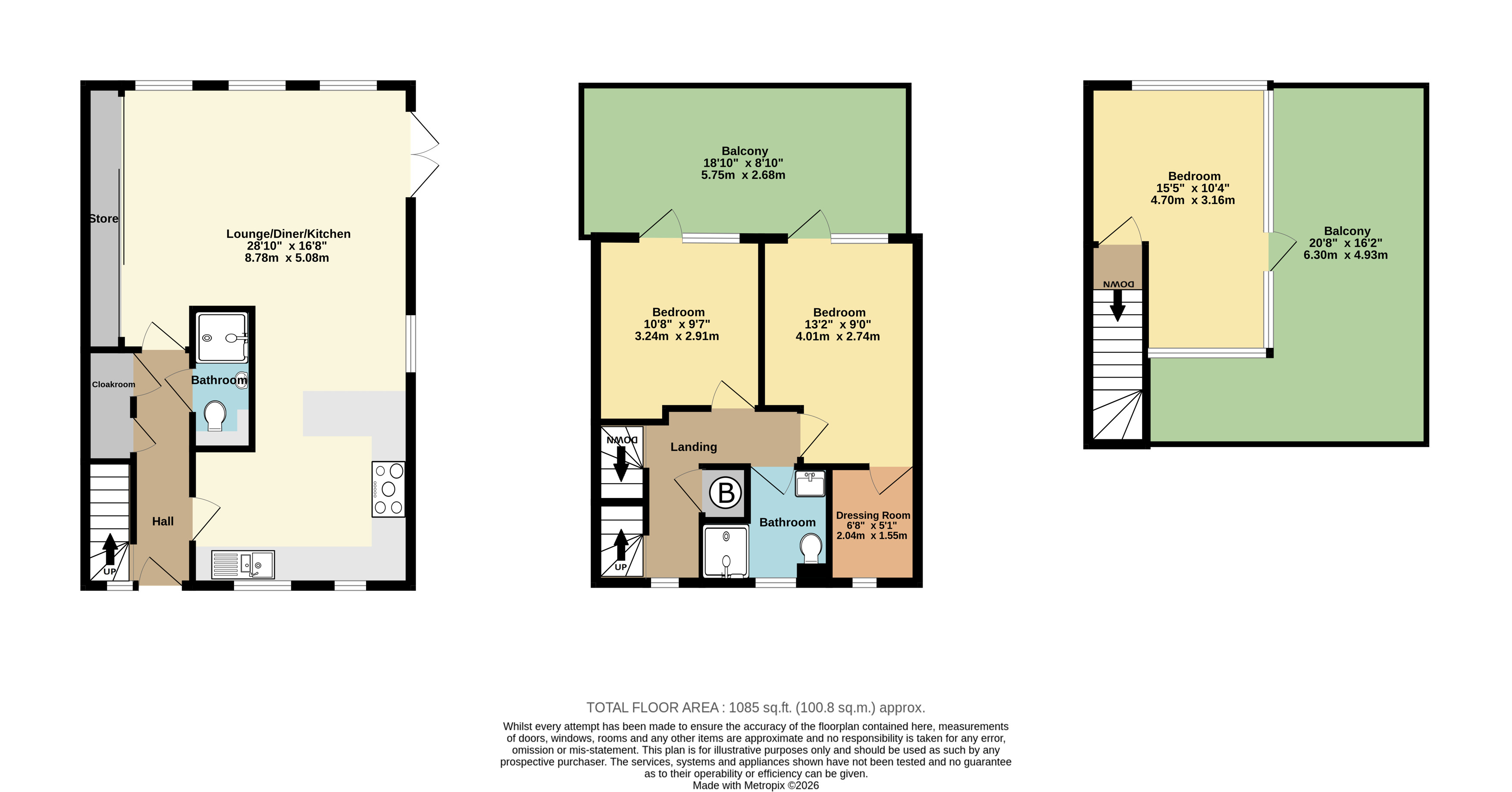 1 Plane Tree Court,, Church Road, Kent floorplan