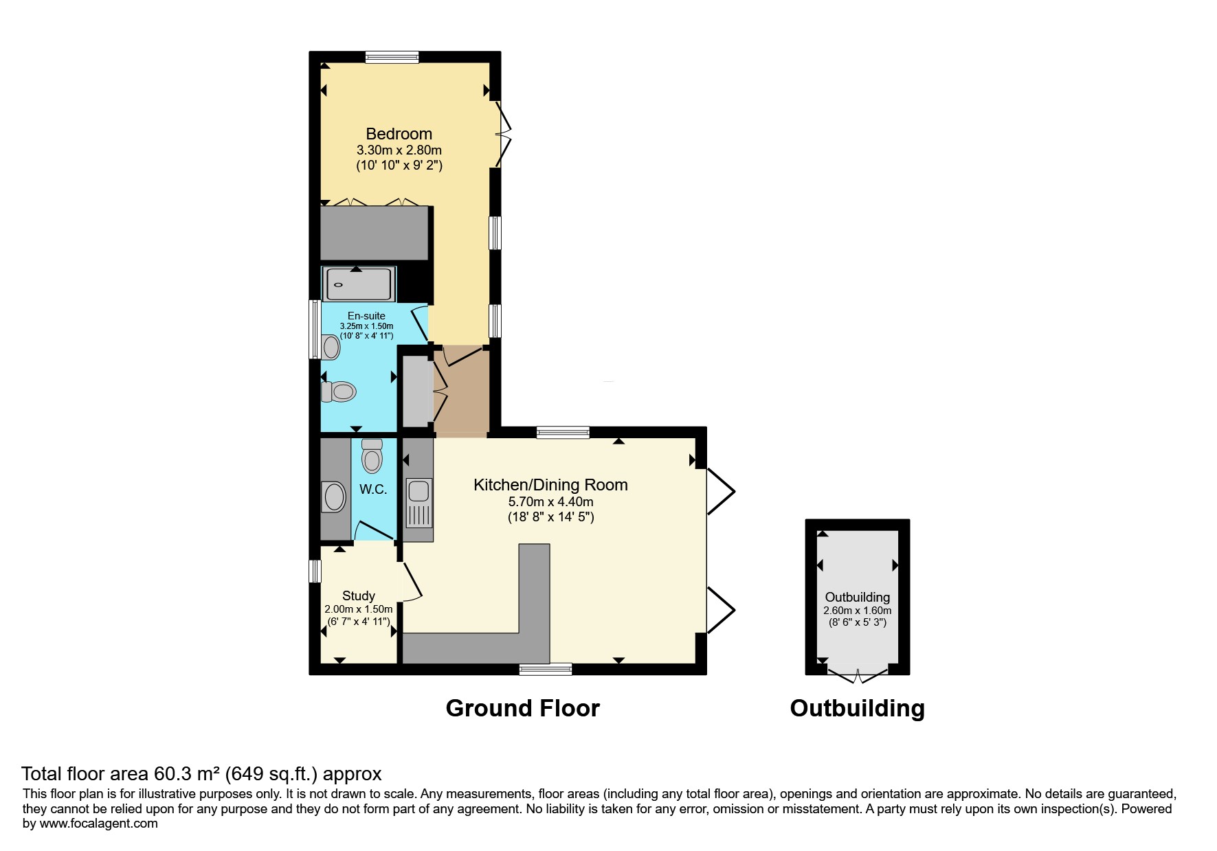Lakeside Cottage, Pendle View Holiday Park, Whalley Clitheroe Bypass, Clitheroe floorplan