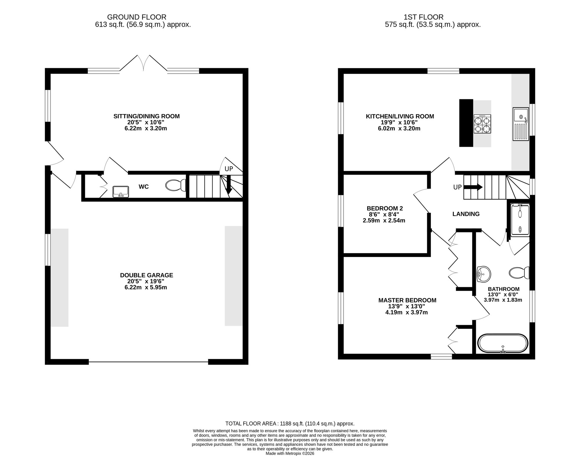 91a Warmingham Road, Crewe floorplan