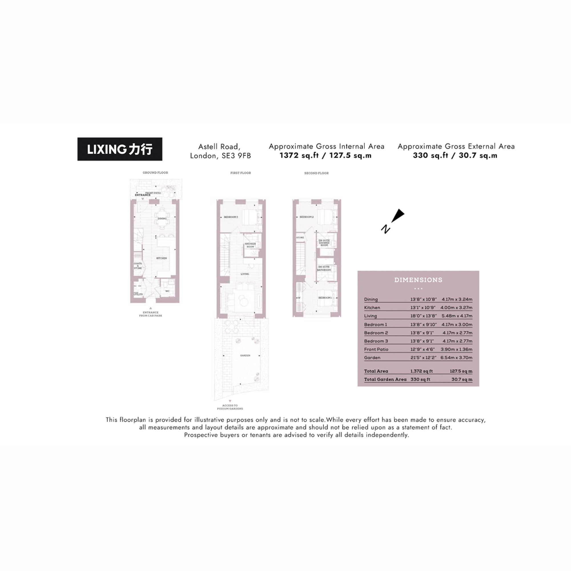 10 Astell Road, London floorplan