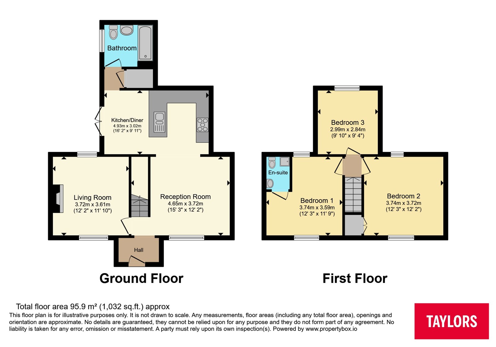1, Tempsford Street, Bedford floorplan