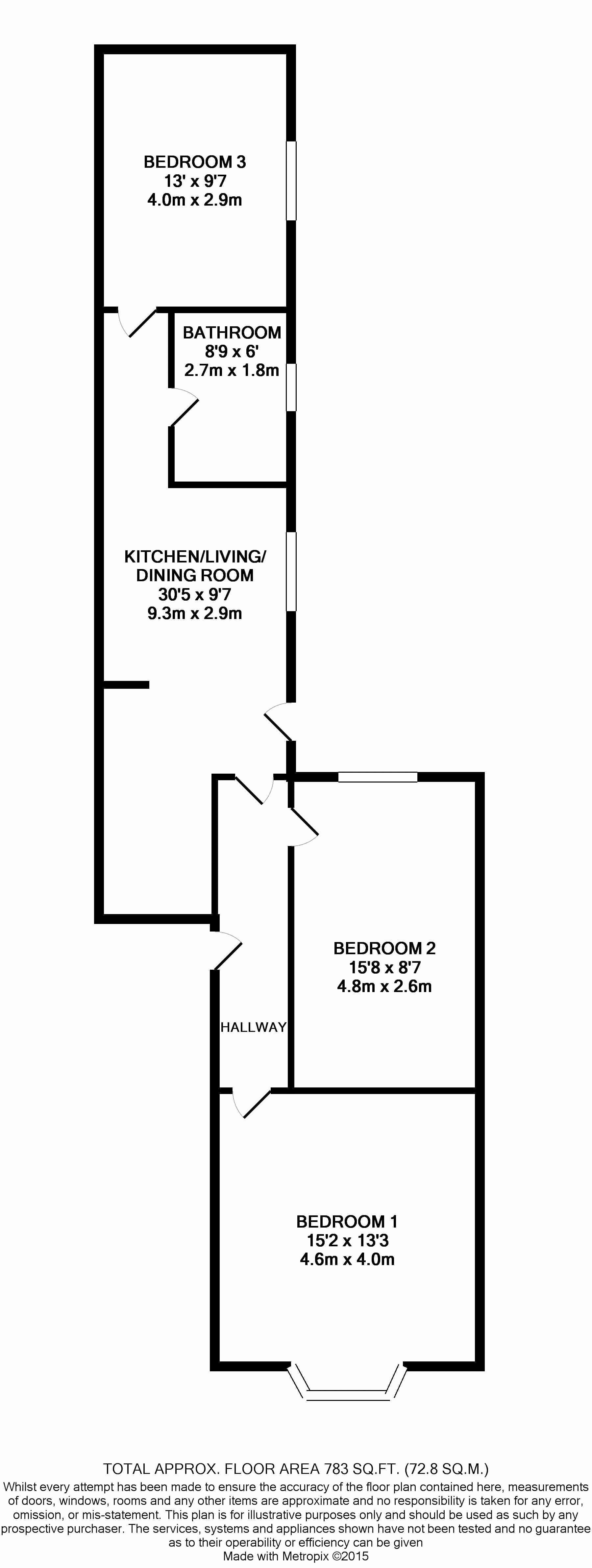 3 bed flat to rent in Monks Road, Lincoln LN2 Zoopla