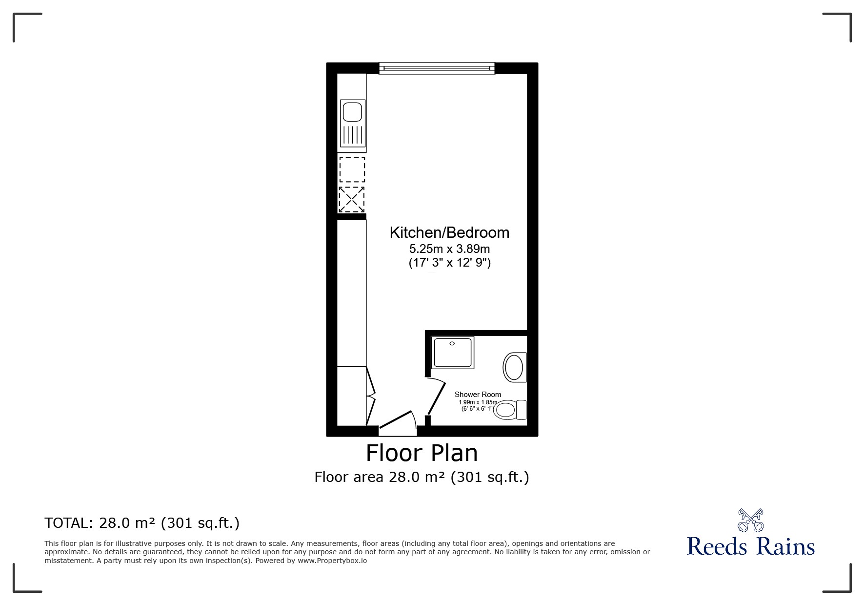 D13, Aspect, 3, Edward Street, South Yorkshire floorplan