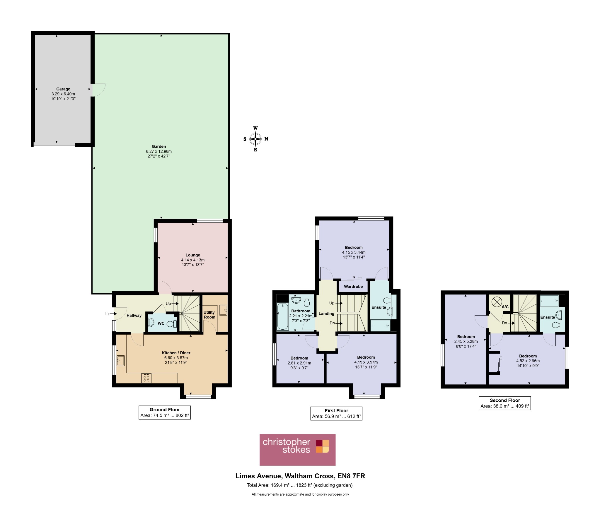 19 Limes Avenue, Waltham Cross, Hertfordshire floorplan