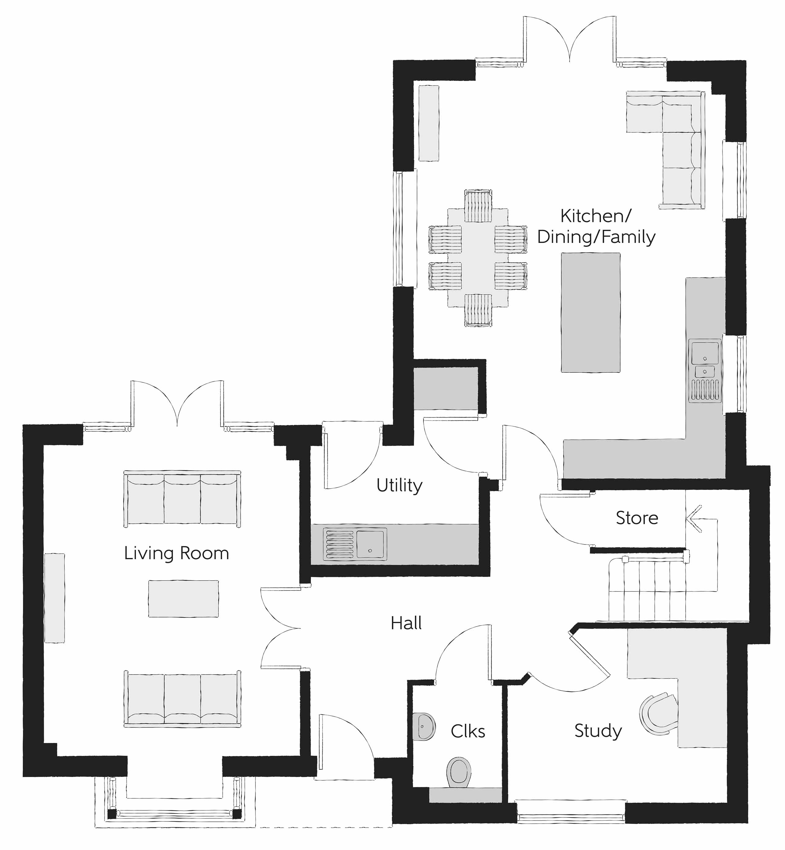 9, Braunston Road, Oakham floorplan