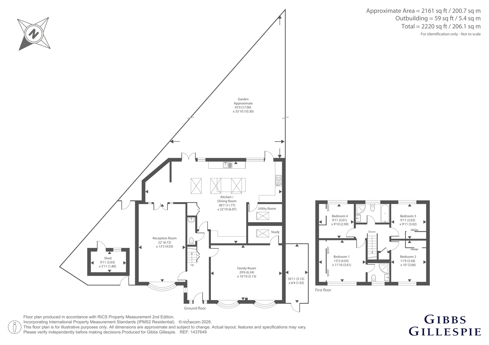 183, Swakeleys Road, Uxbridge floorplan