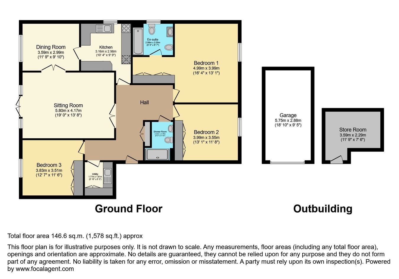 Chestnut Avenue, Chichester floorplan