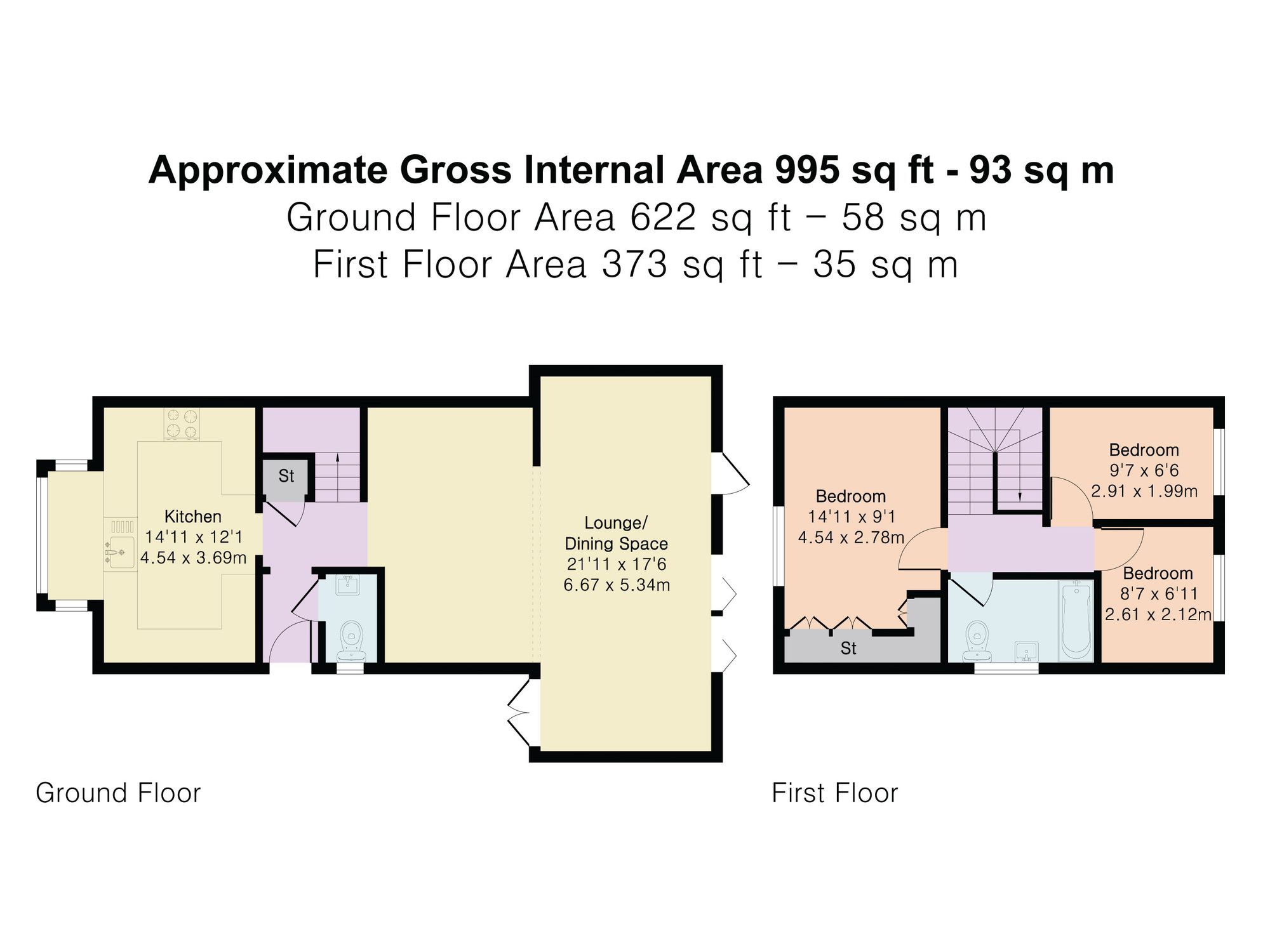66 Halleys Ridge, Hertford floorplan