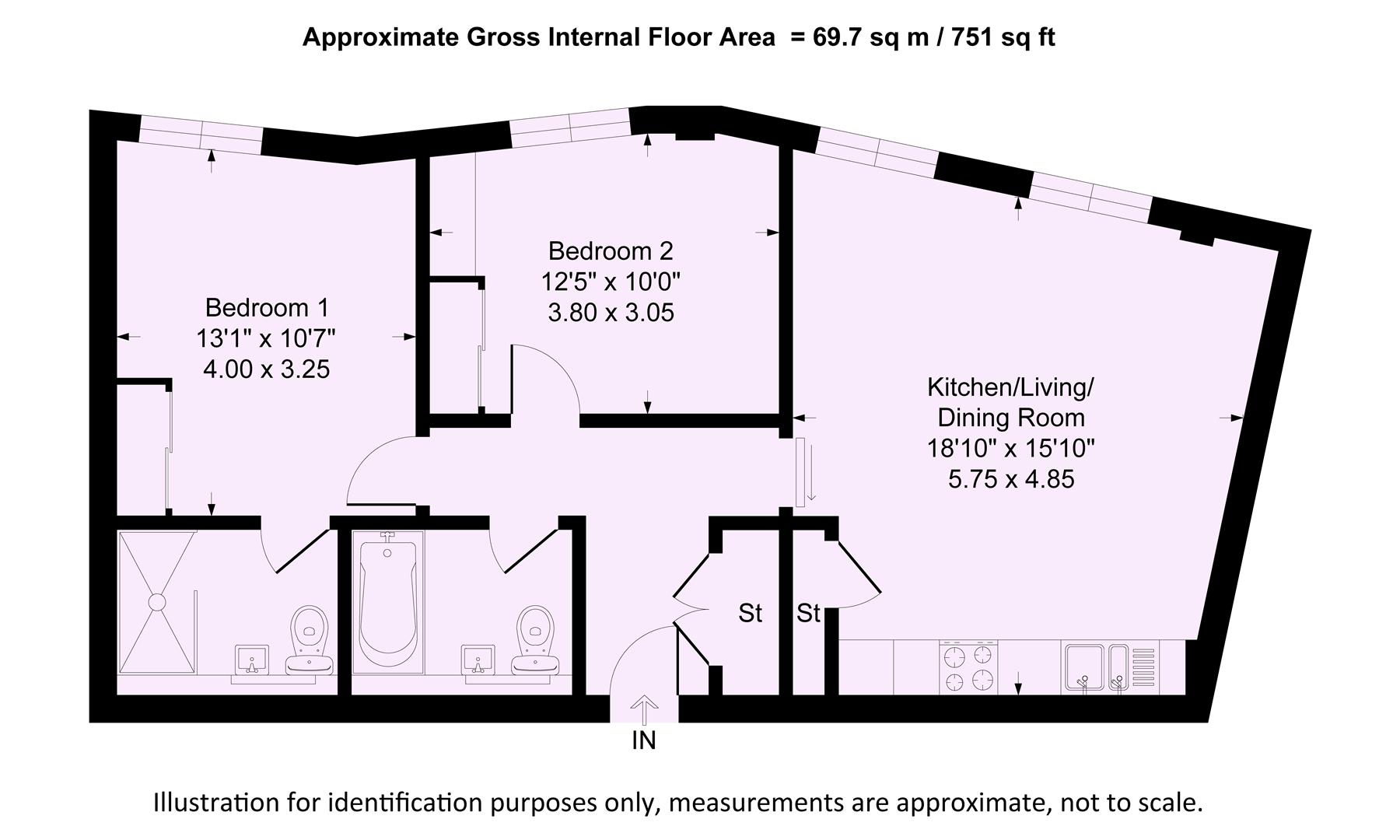 53 Kings, Hudson Quarter, York floorplan