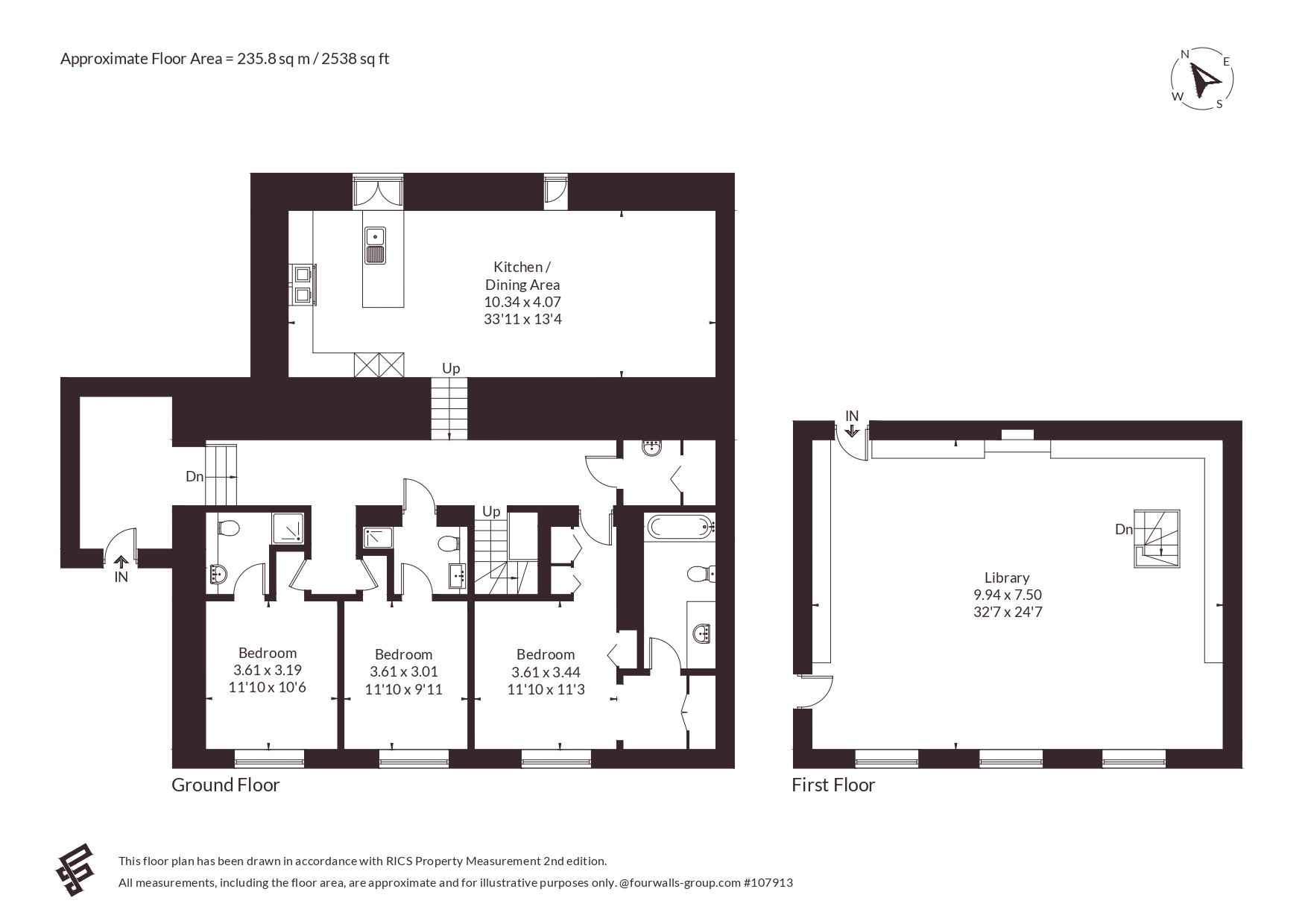 11, Sherborne House,, Sherborne, Gloucestershire floorplan