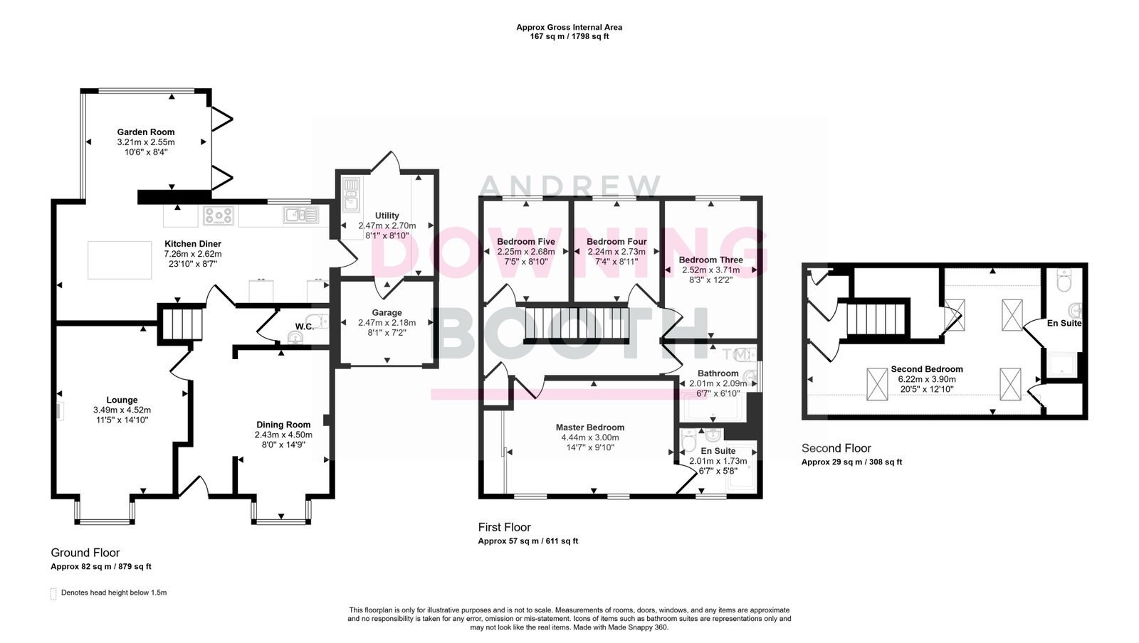 73, Trafalgar Way, Lichfield floorplan