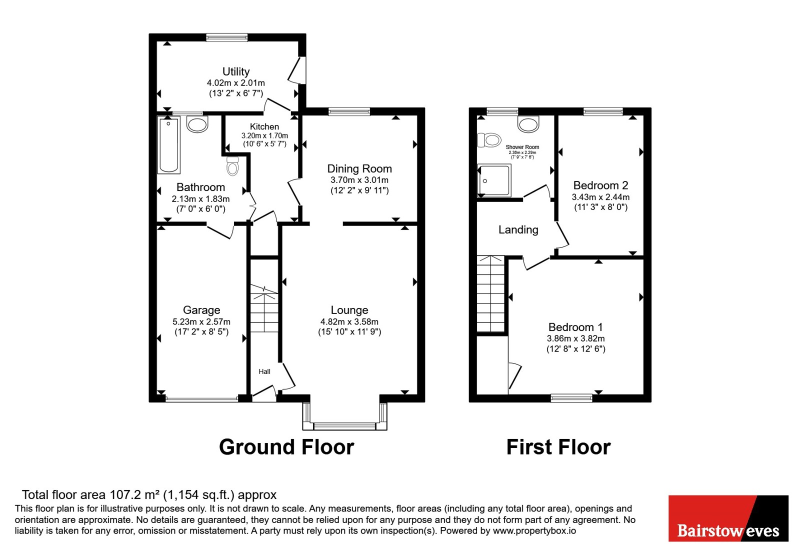 36, Doris Road, Birmingham floorplan