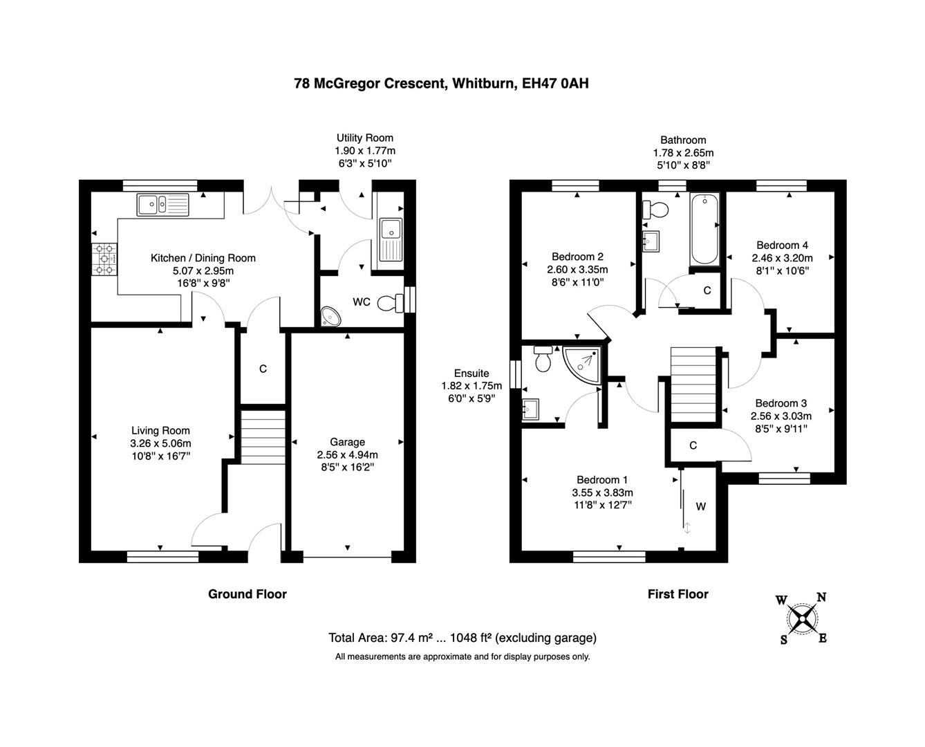 78, Mcgregor Crescent, Whitburn floorplan