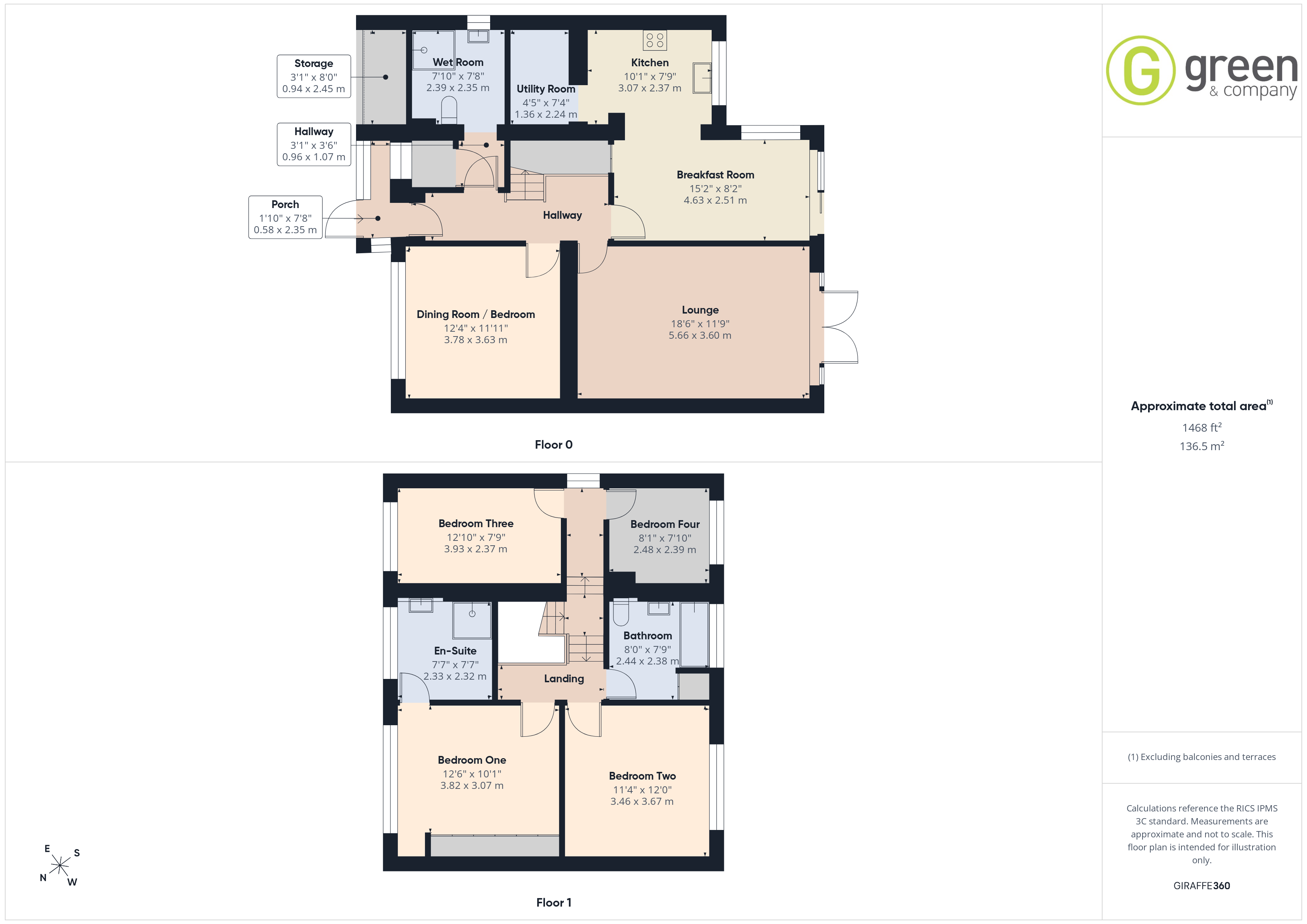 134, Chester Road, Solihull floorplan