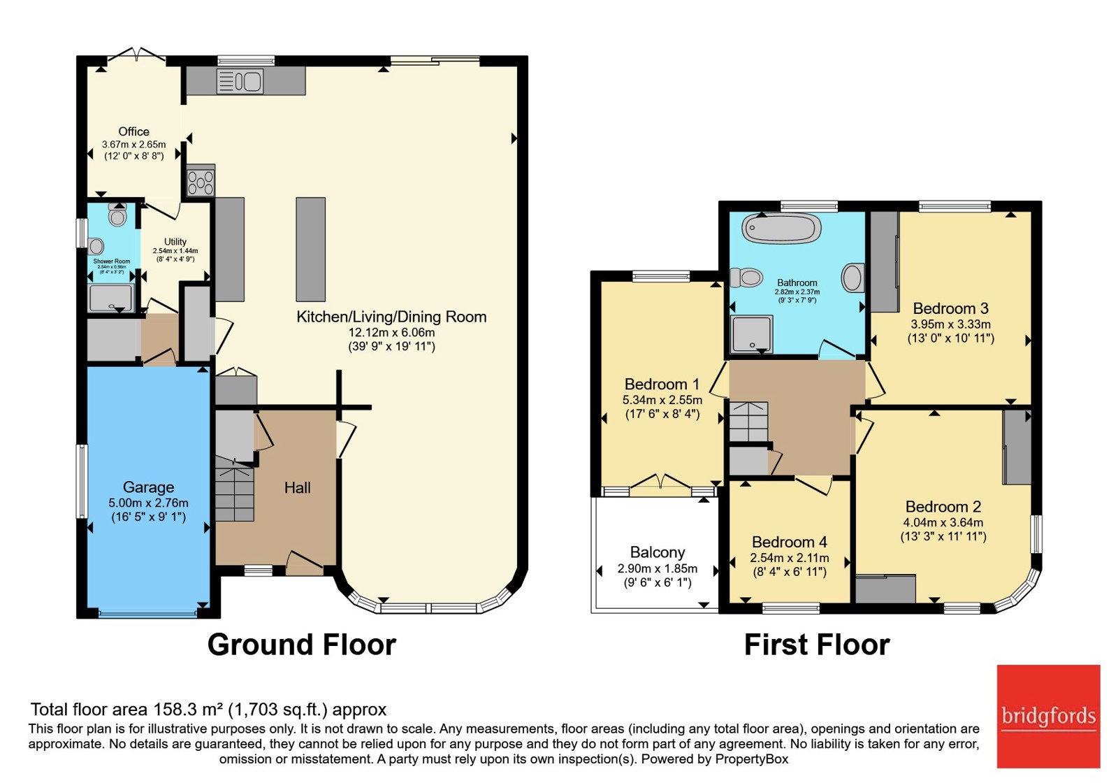 373, Milnthorpe Lane, West Yorkshire floorplan