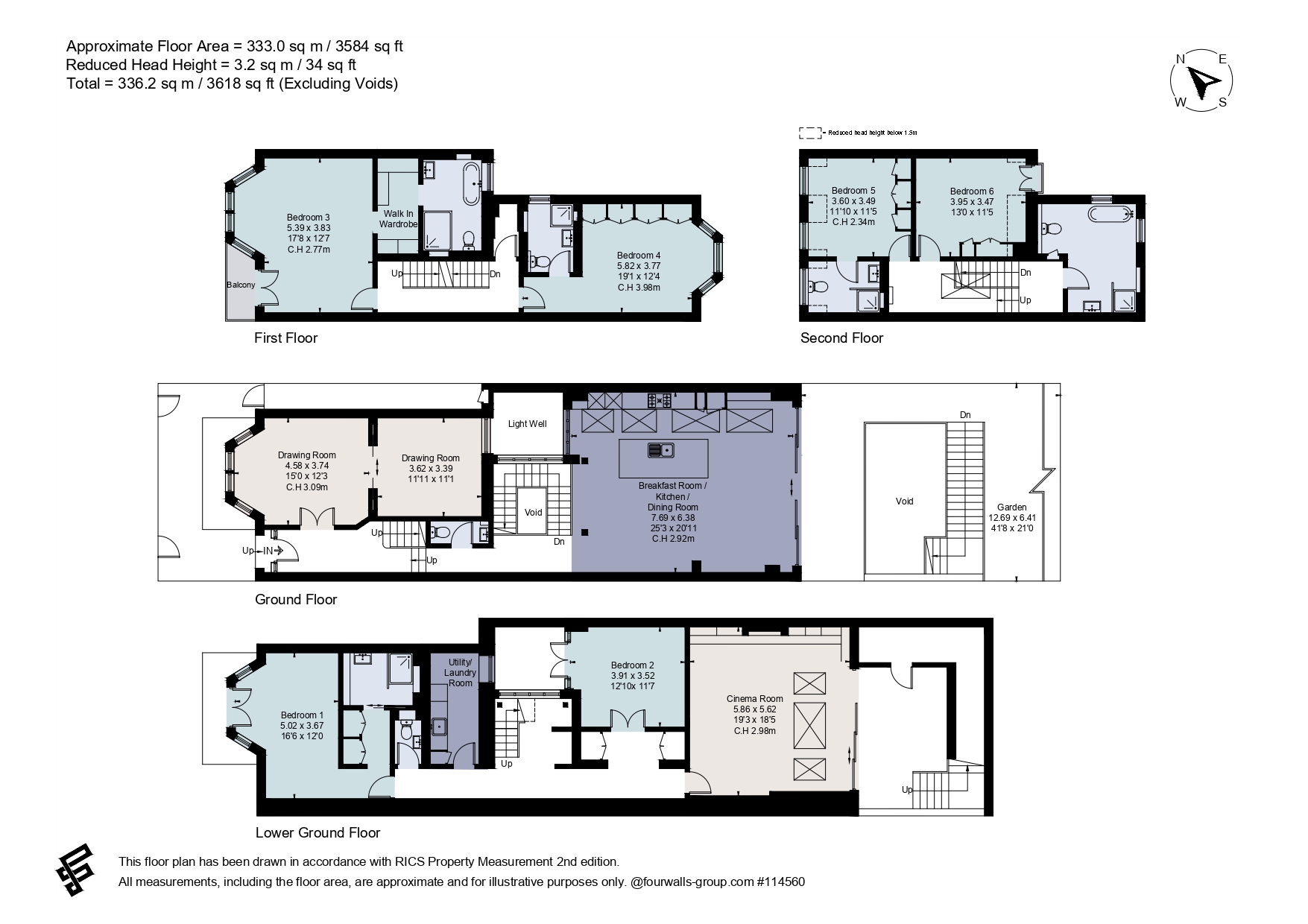 29, Ellerby Street, London floorplan