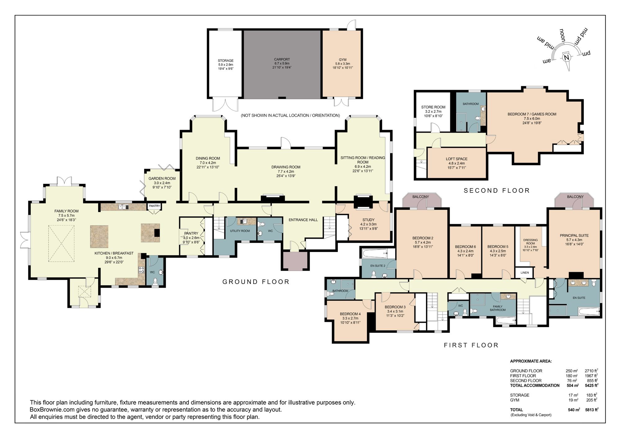 Fairway Swinley Road, Ascot floorplan