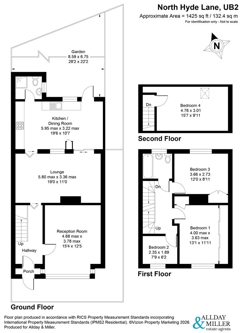 269, North Hyde Lane, Southall floorplan
