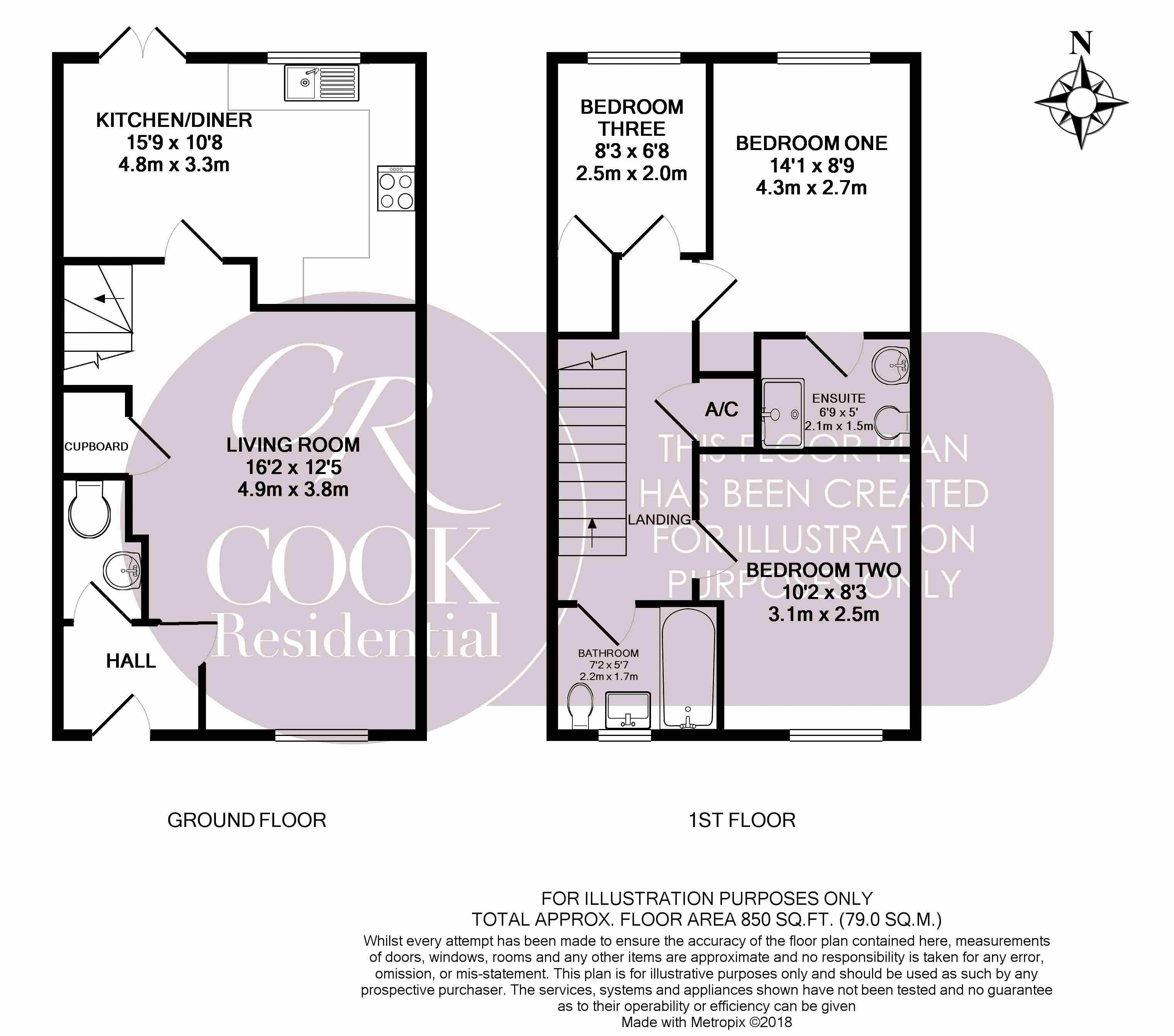 3 Bedrooms Terraced house for sale in Kempley Close, Cheltenham GL52