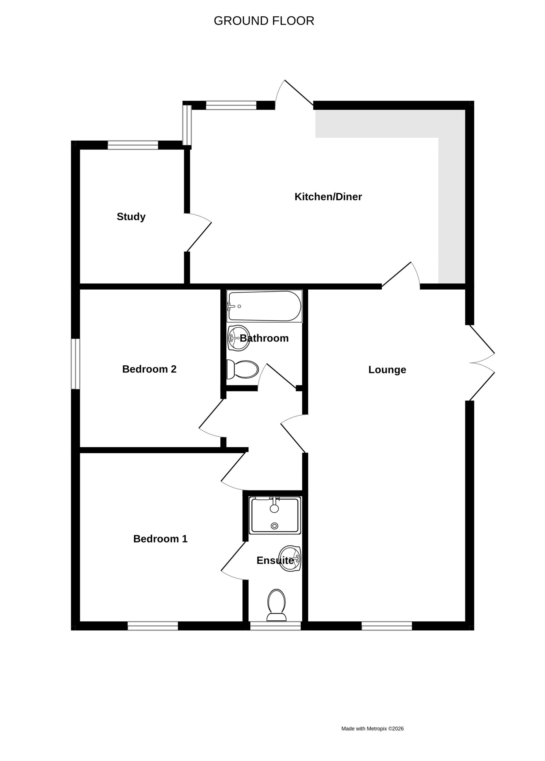 Maya, Les Brayes, St Martin's floorplan