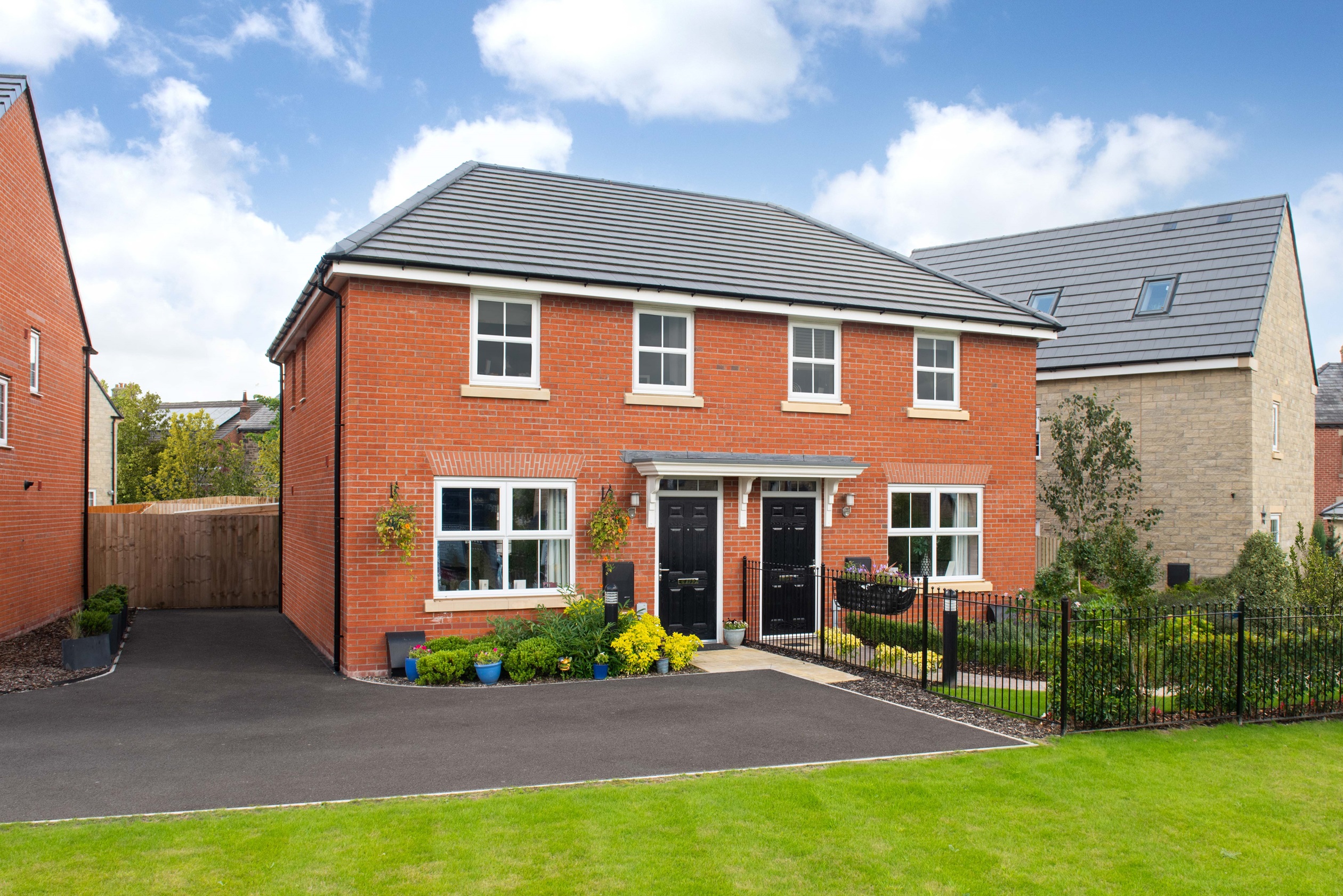 Property 1 of 8. External View Of The Archford Show Home At Inglewhite Meadows
