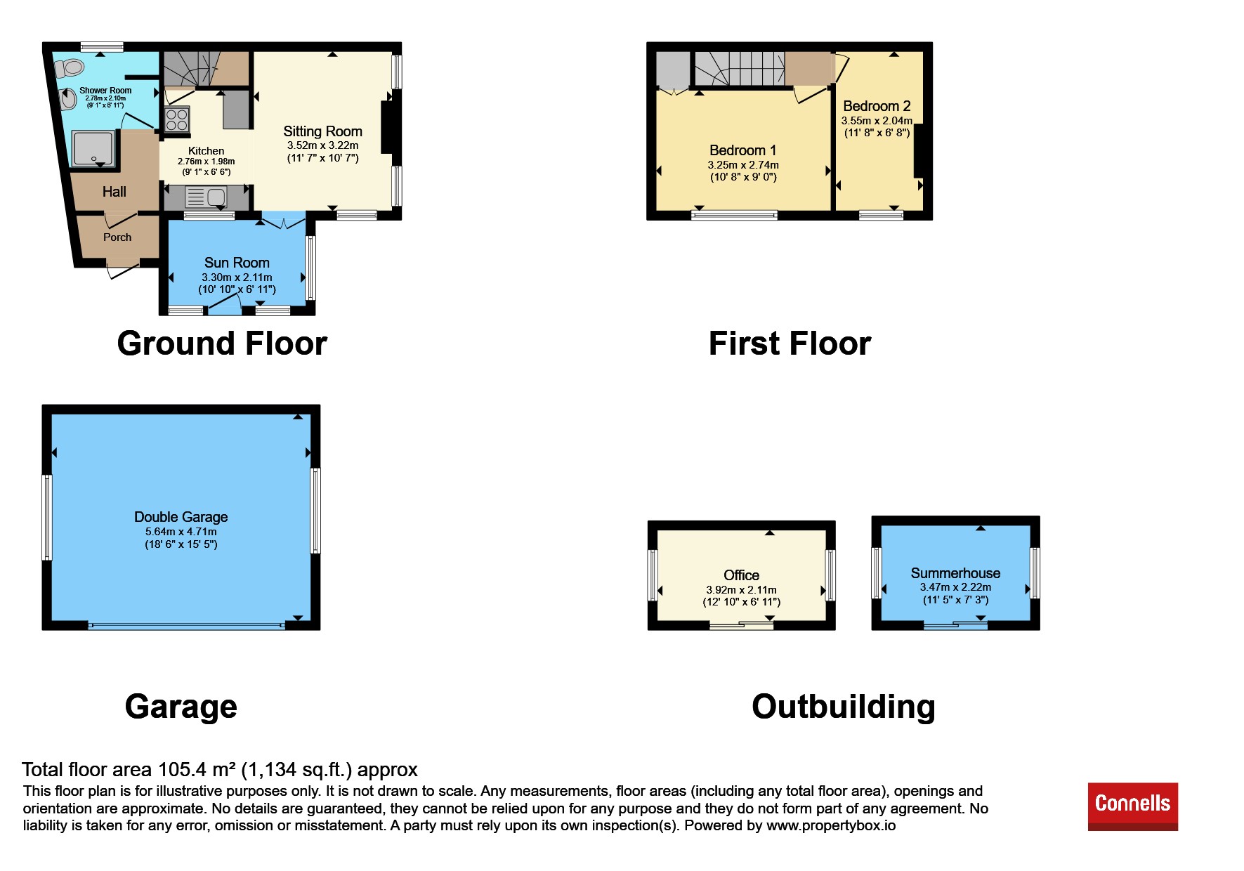 Shaston Cottage, Bozley Hill, Shaftesbury floorplan